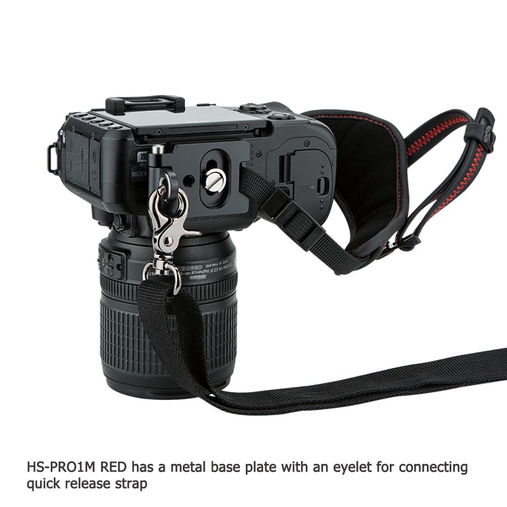 JJC wrist strap for DSLR camera Canon Nikon Olympus Sony Panasonic Pentax (with Arca Swiss Type Plate)