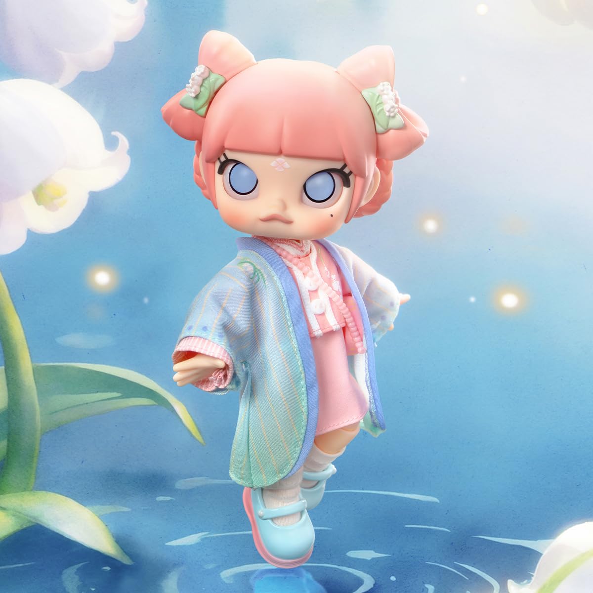 POP MART Molly Lily of The Valley action figure collectible art toy gift 1PC