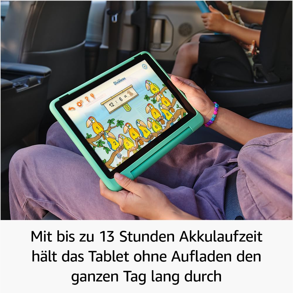 Fire HD 10 Kids Pro tablet (latest generation) for elementary school-age children | 10-inch display, long battery life, parental controls, and slim case | 2023 version, 32 GB, Starry Night design