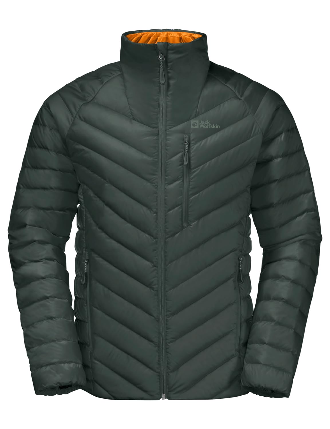 Jack Wolfskin Men's PASSAMANI DOWN JKT M Down Jacket, Black Olive, L