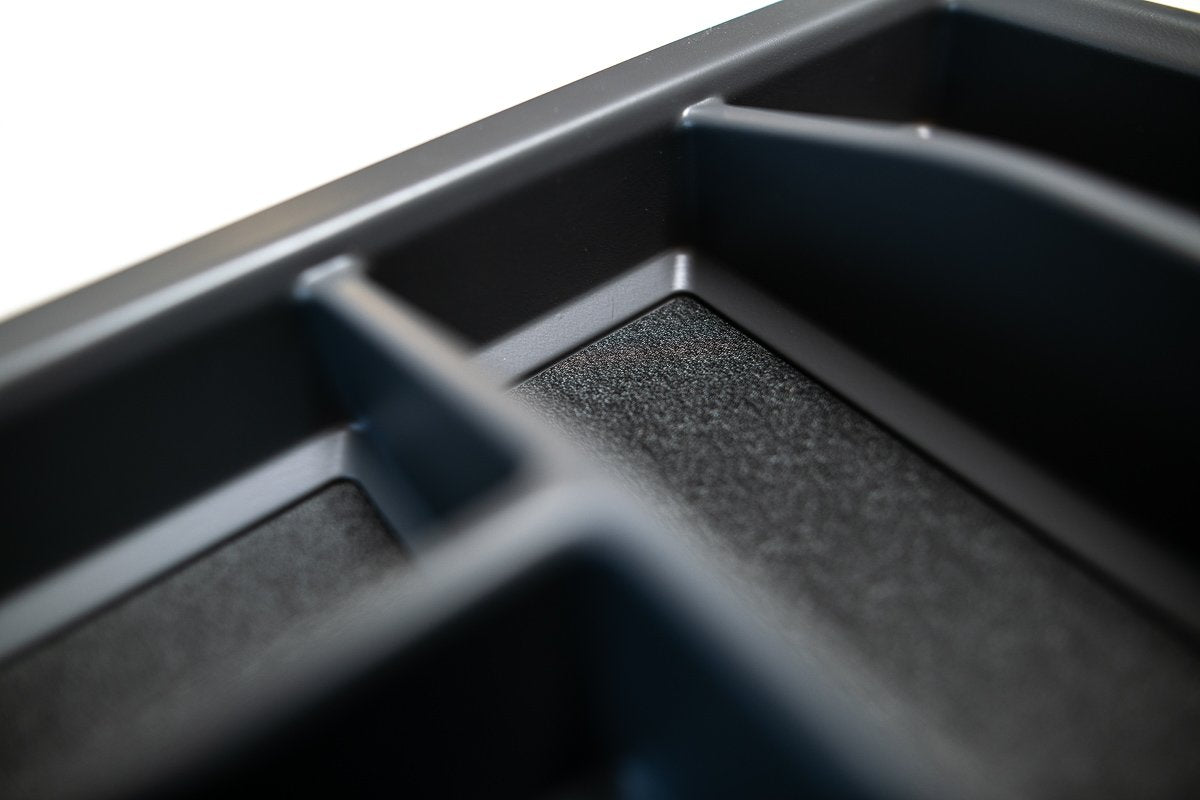 Lana Solution cutlery insert for 120mm drawer, 473.5mm x 900mm, anthracite.