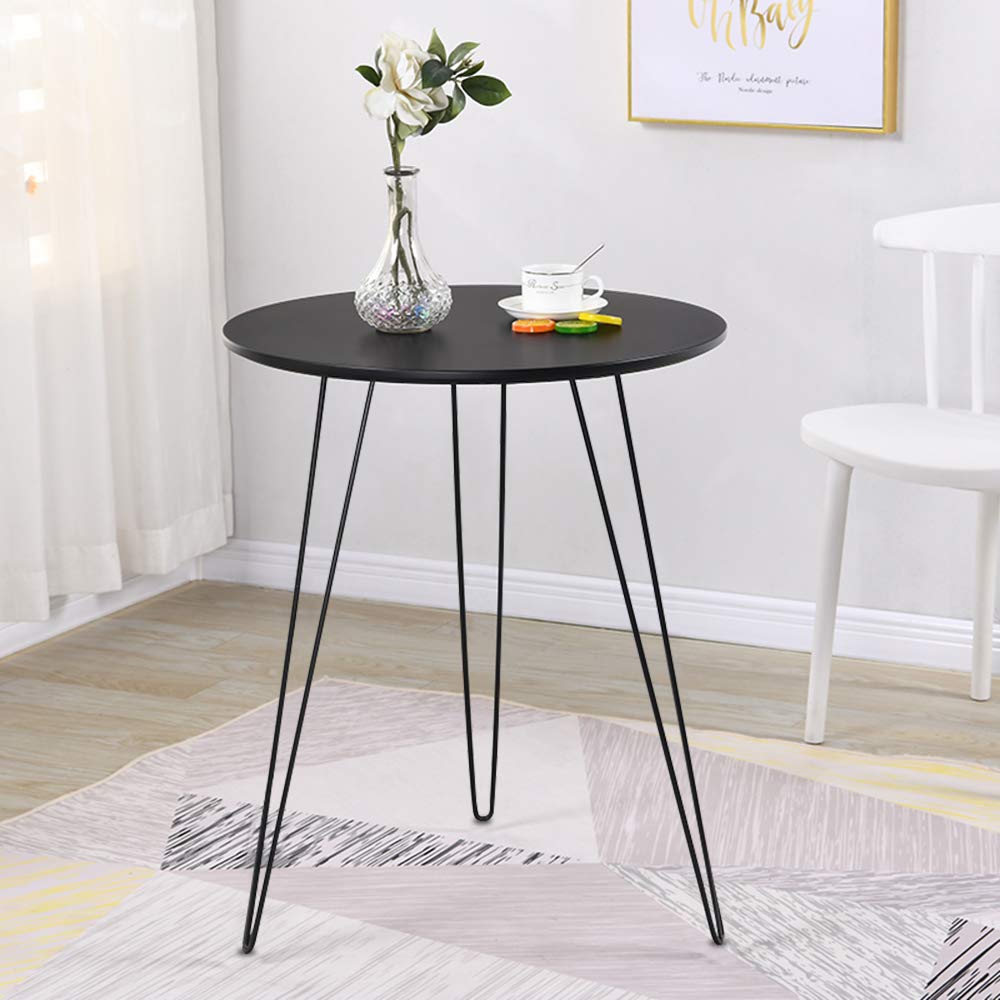 Signstek Table Legs Furniture Legs Metal Hairpin Legs Two-Rod Hairpin Table Legs 70cm/28’’ for coffee tables, modern desks, window ledges, or chairs