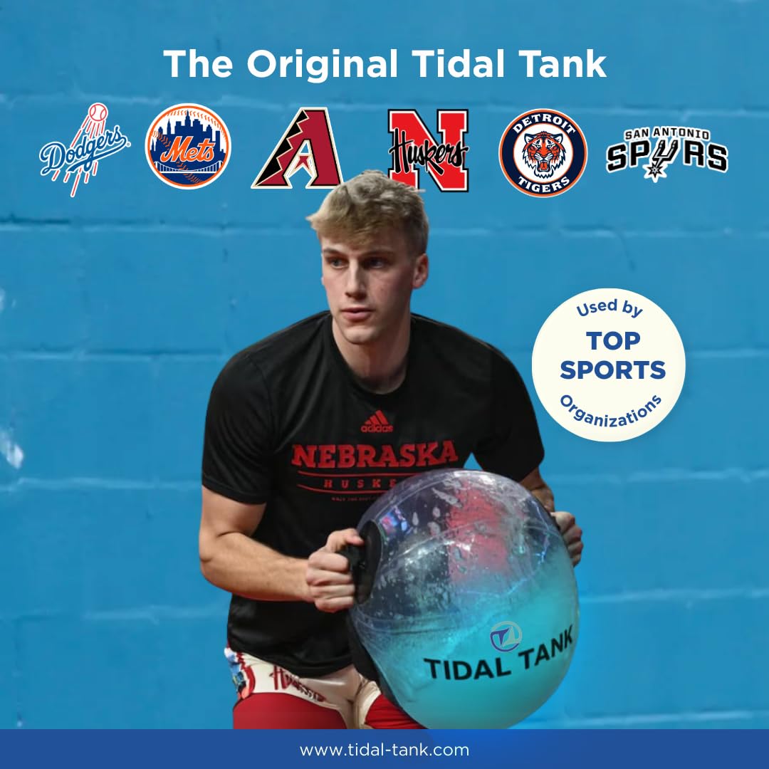 Tidal Tank - Sphere Mini Aqua Ball instead of a sandbag training power bag with water weight, Ultimate core and balance workout, up to 13 kg.