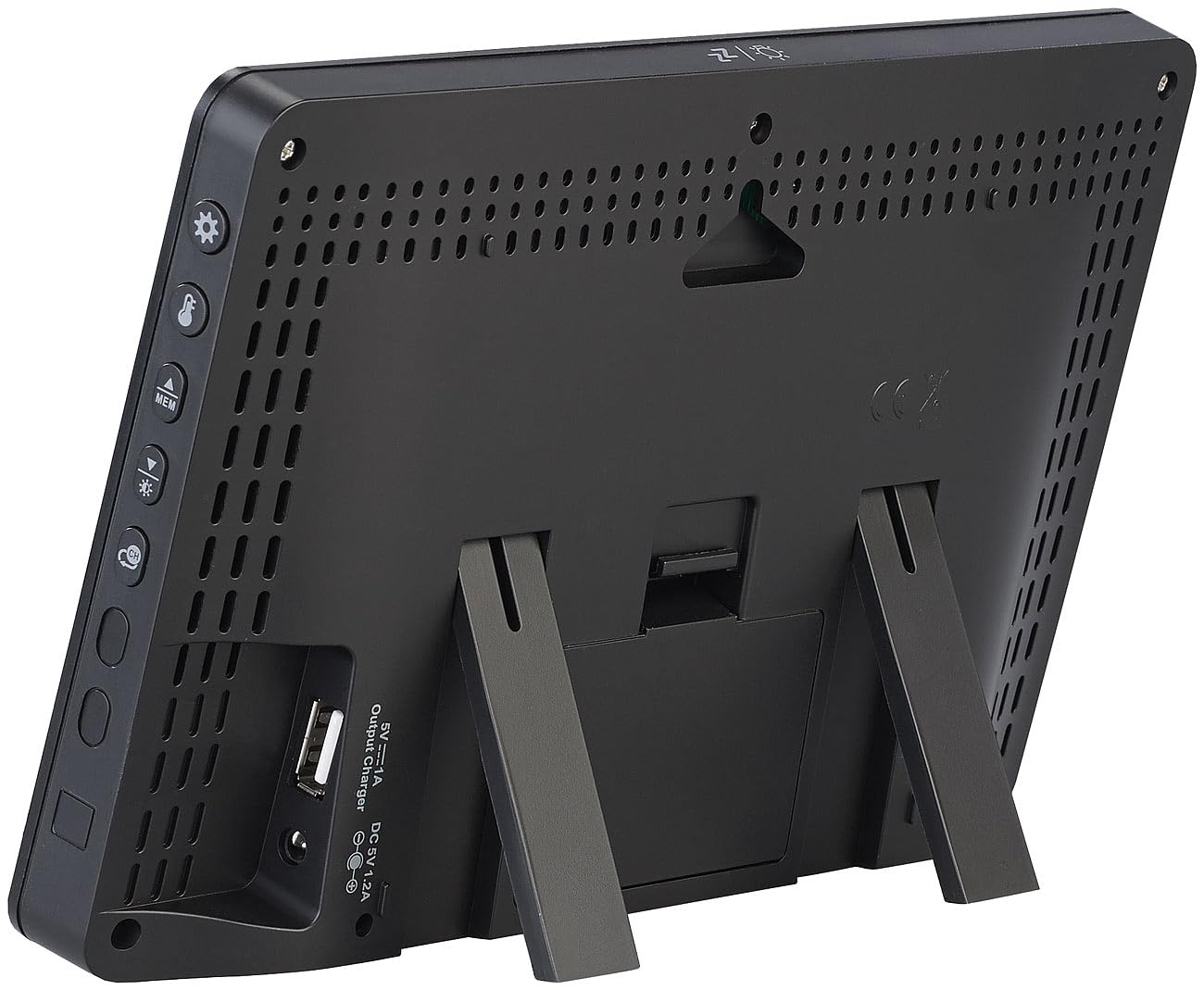 infactory WiFi Weather Station: Internet-operated wireless weather station with UV index and weather trend, outdoor sensor, and app (WiFi enabled with forecast, outdoor sensors).