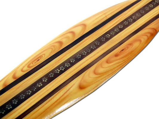 Starfish Sportswear Decorative Wood Surfboard 100 cm long Airbrush Design Surfing Waves Surfing Surf /1654