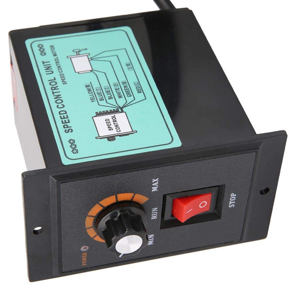 AC motor speed controller 220V 50/60Hz Single-phase Electric motor speed controller with Adjustable rotary switch (500W)
