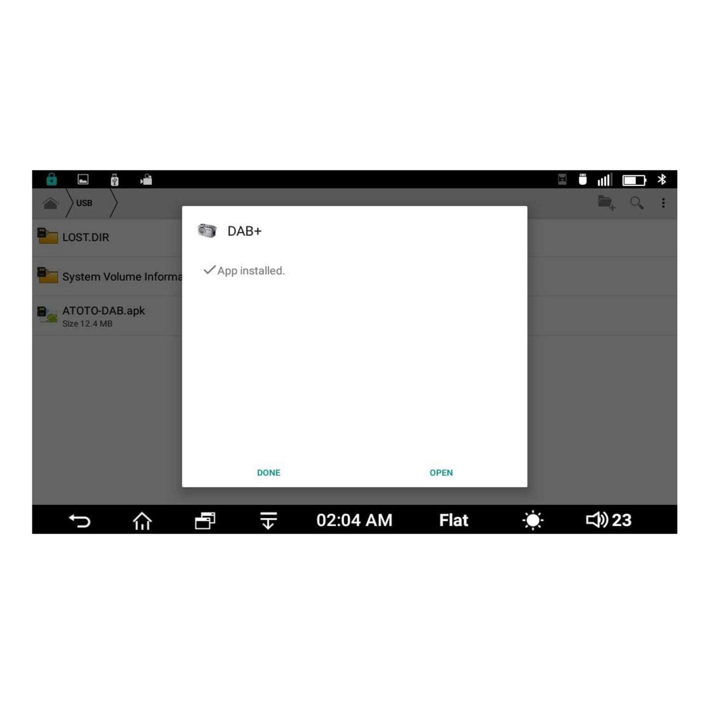 ATOTO AC-4475 DAB+ radio receiver - specified for ATOTO A5/A6/S8 Series