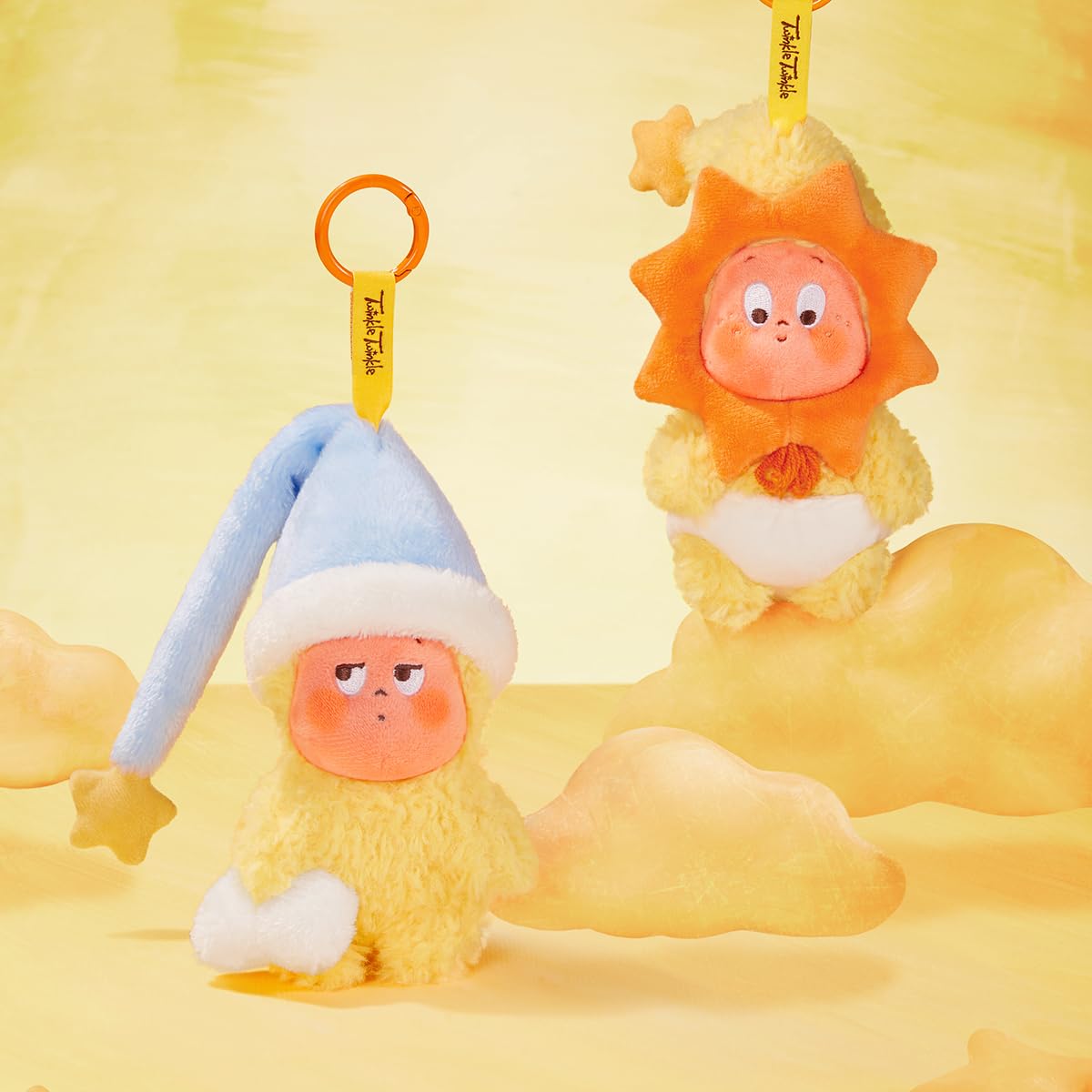 POP MART We Are Twinkle Twinkle Series - Plush Pendant Collectible Figures Collector Art Toy Toy Figures Gift Whole Set