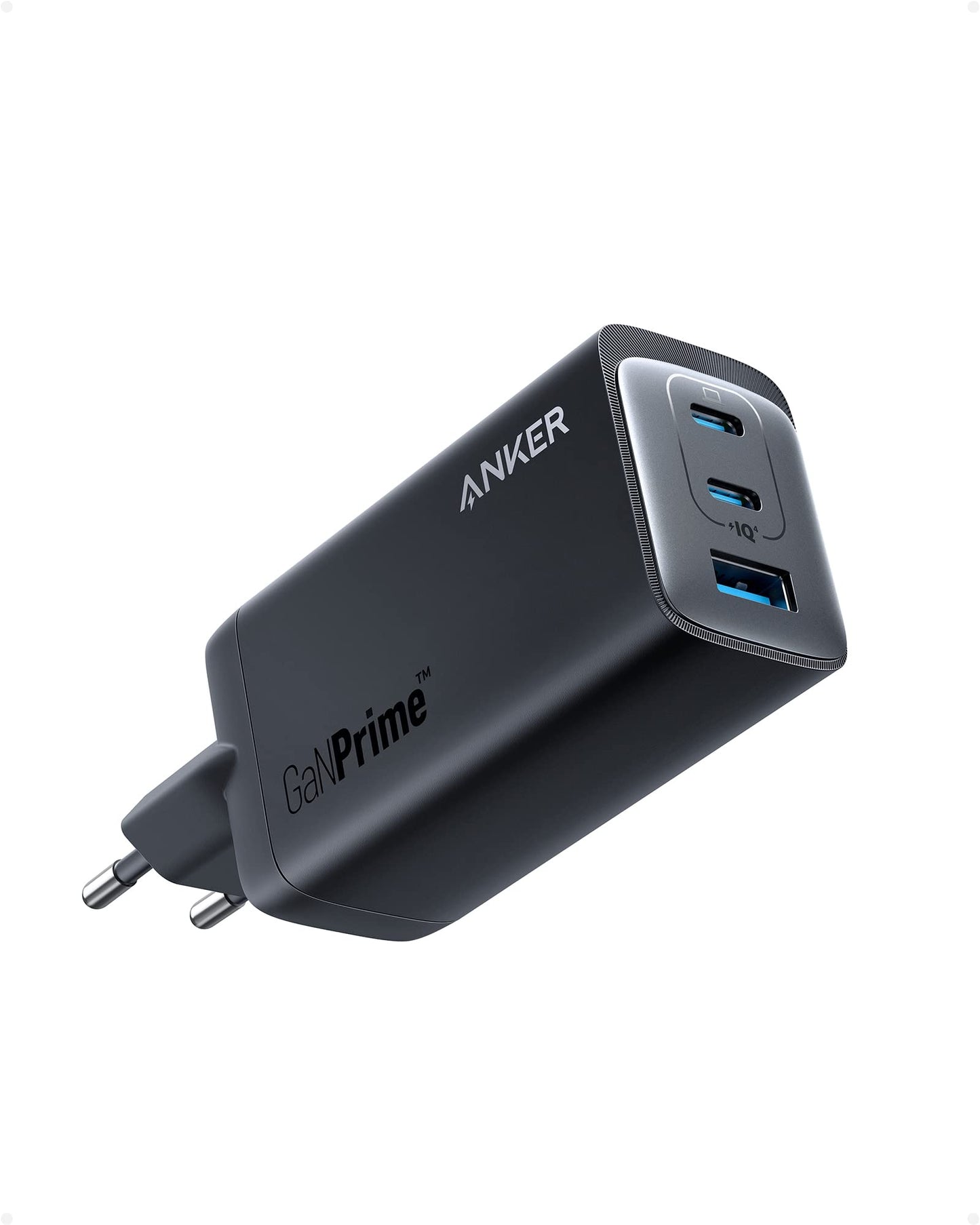 Anchor USB C Charger, Anchor 737 Charger GaNPrime 120W, PPS 3-Port fast compact, power adapter for MacBook Pro/Air, iPad Pro, Galaxy S22/S21, Dell XPS 13, Note 20/10+, iPhone 16/15/Pro, Pixel and more.