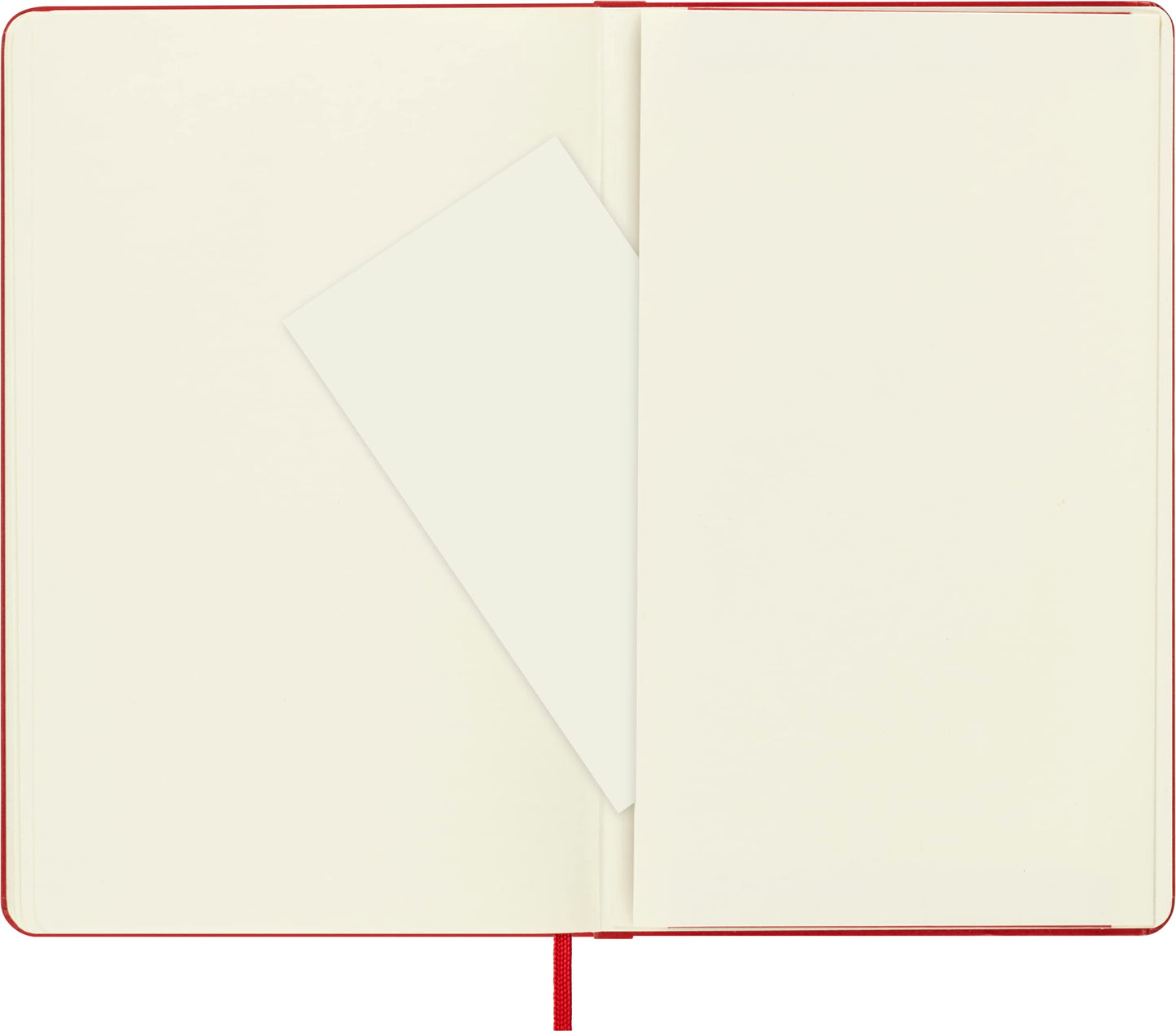 Moleskine colored notebook (Large, Hardcover, blank) red