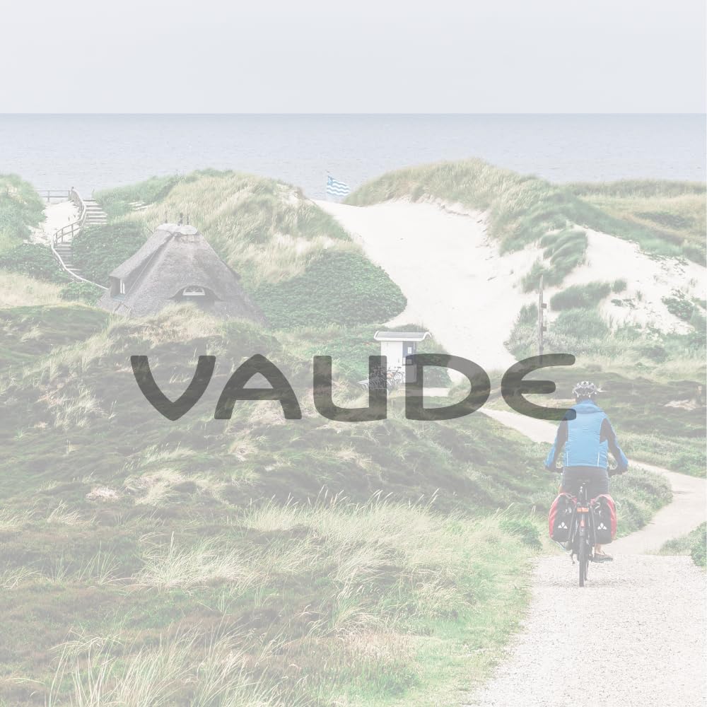 VAUDE Bike bags for rear carrier Aqua Back Plus, 2 x rear bags waterproof, 51 liters total volume, bicycle rear rack bag, easy attachment - Made in Germany