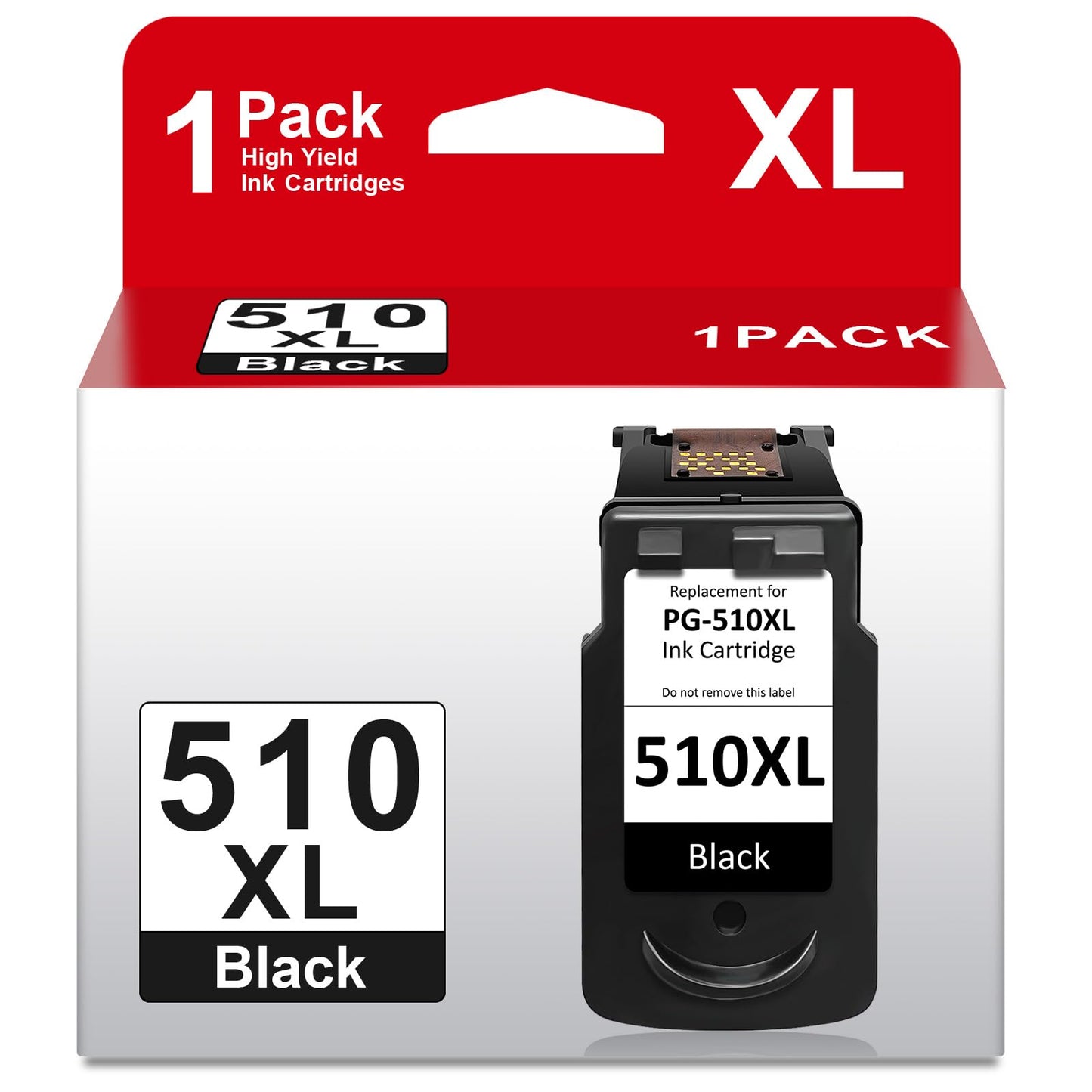 Neiber 510 XL Black Printer Ink Cartridges, PG-510 Black Compatible for Canon 510 Printer Ink Cartridges, PG-510XL Compatible for Canon Pixma MP495 MP280 MP270 MX360 iP2700 MP250 MP230 MP490 MP240