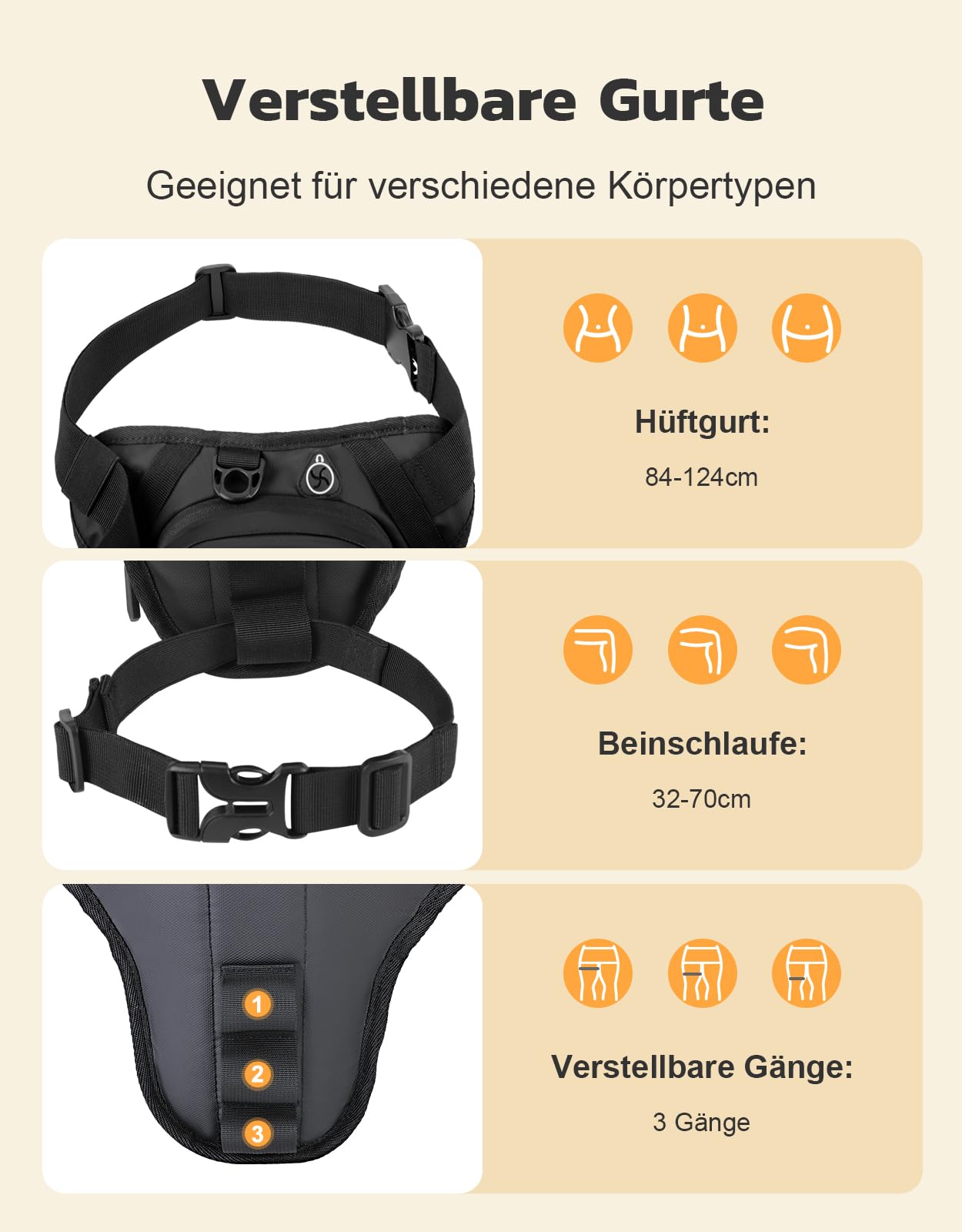 Mohard leg bag motorcycle, waterproof thigh pouch fanny pack, durable Eva motorcycle leg bag, expandable storage tank bag, sport shoulder bags for cycling, hiking, climbing.