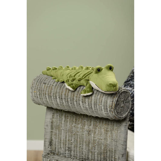 Warmies ® Herbal Heat Pack/Plush Toy "Crocodile" with millet lavender filling 40cm 800g