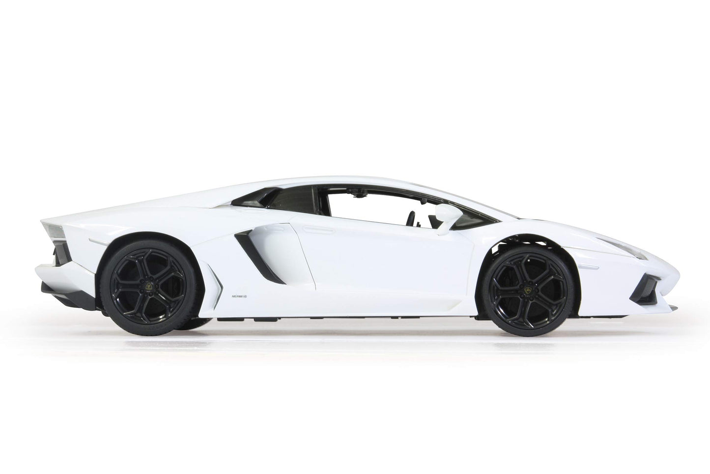 JAMARA Lamborghini Aventador 1:14 2.4GHz - officially licensed, up to 1 hour drive time at 11 km/h, LED lights, perfect replica details, detailed interior, high-quality manufacturing.