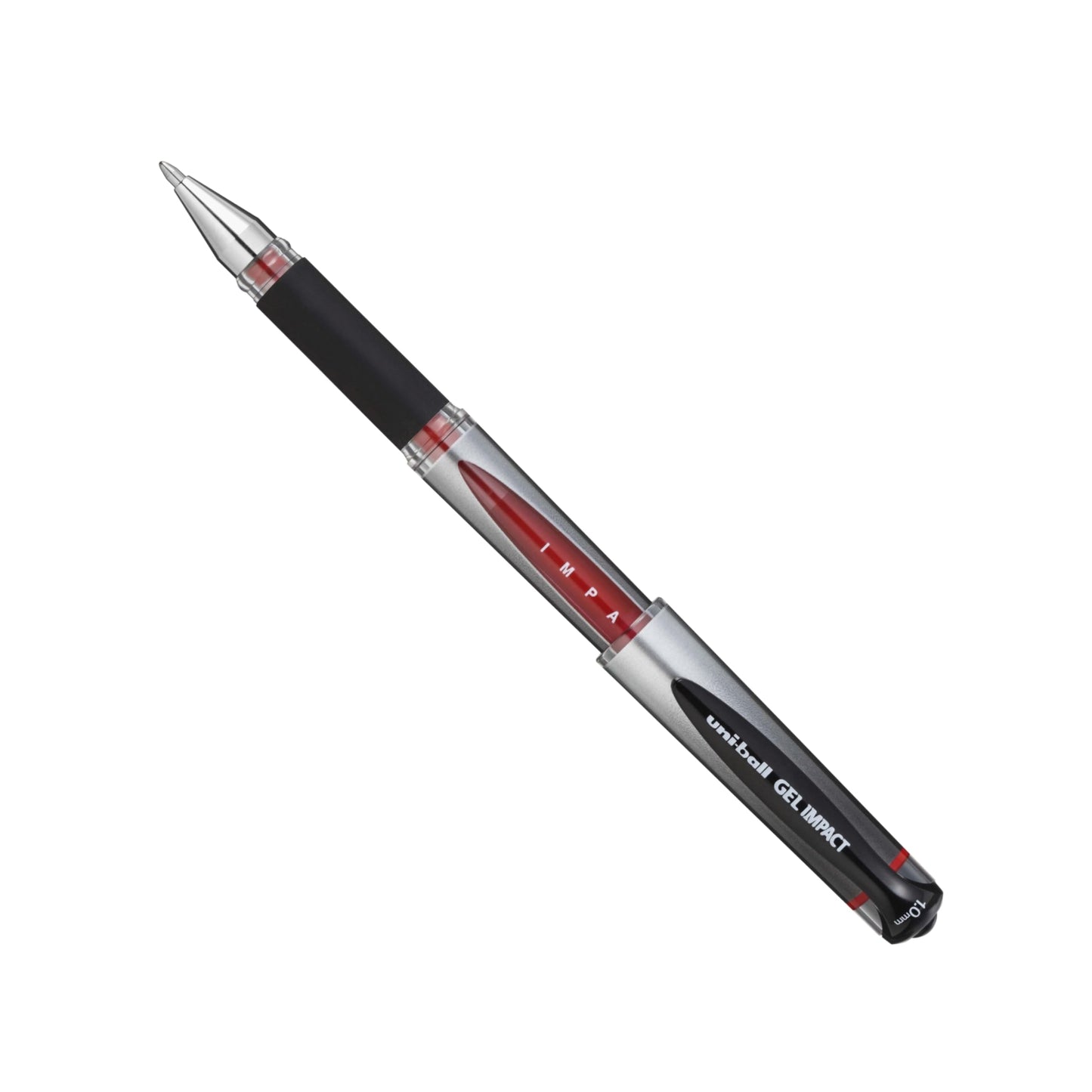 Uni-Ball UM153S Impact Gel-roller Pen 1.0mm tip 0.6mm line width 12 pieces red.