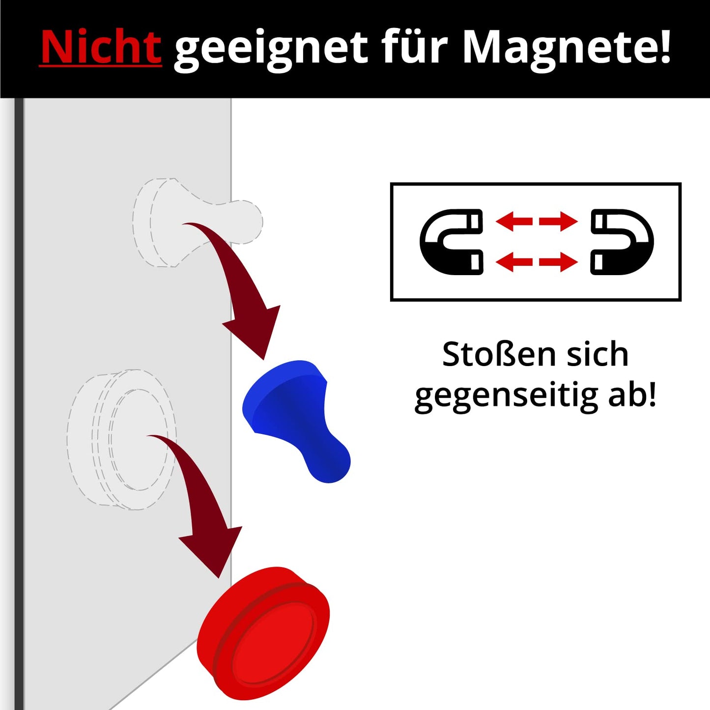 magnets4you Magnetic foil coated in black, Width 615x1.6 mm, meter length