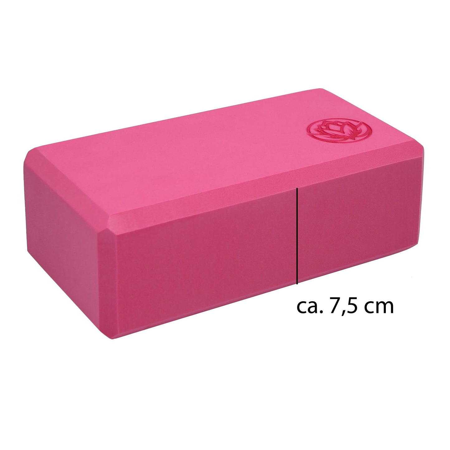 4x Yoga Block by VonBueren | 22 x 12 x 7.5 cm each block | Yoga blocks for women and men made of EVA | Blocks for Pilates