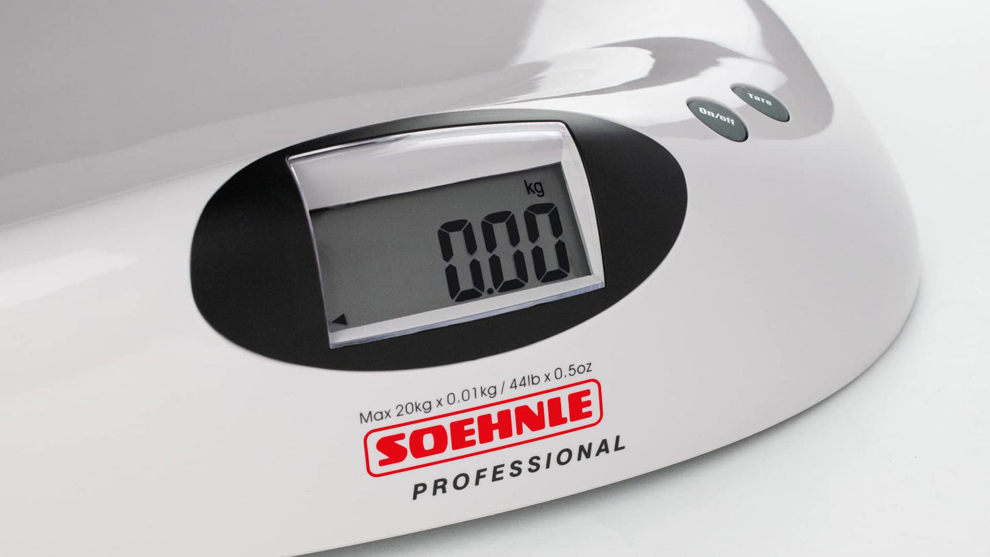 SOEHNLE PROFESSIONAL Baby Scale 8310 Max. 20kg - 10g