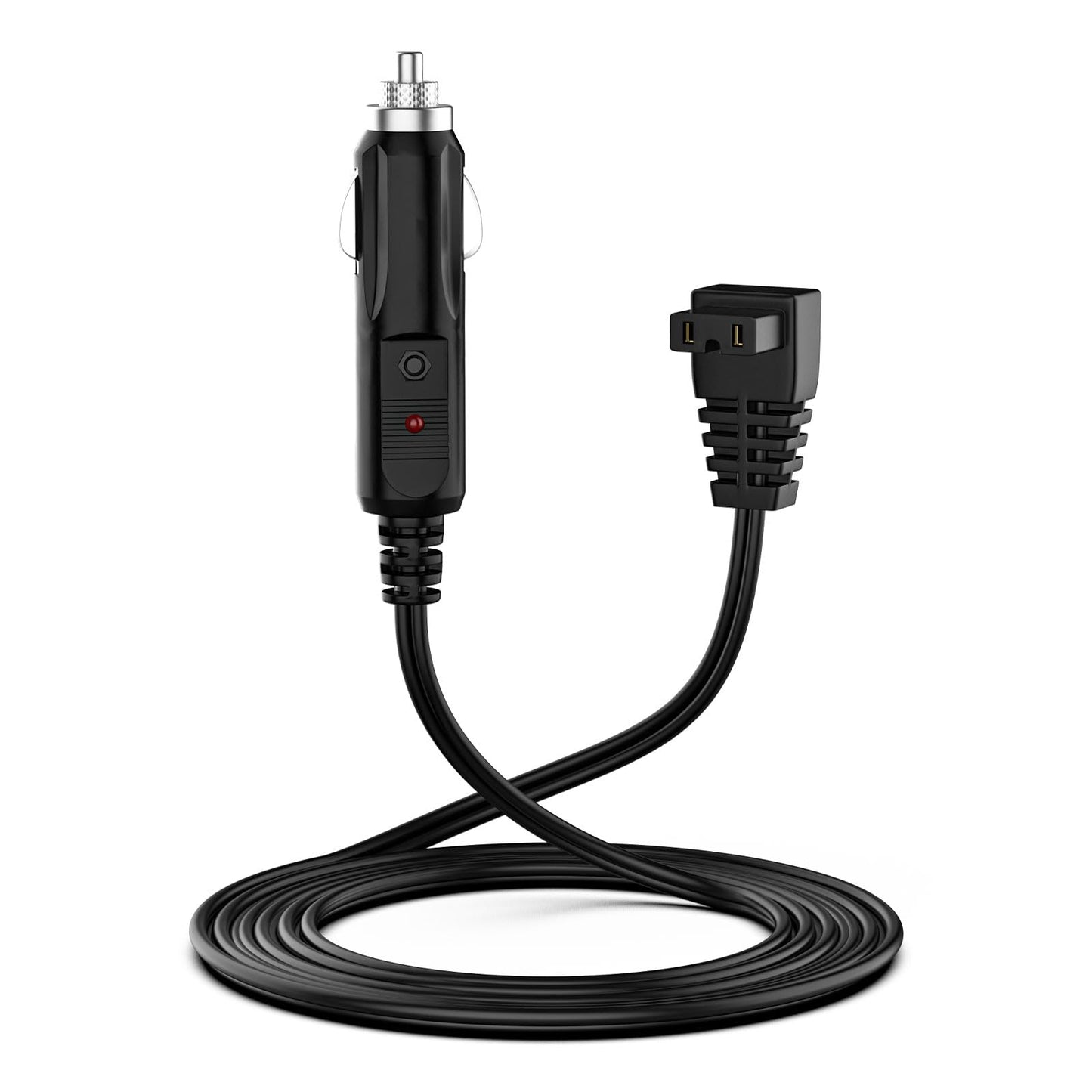 12V-24V car cooler replacement cable, car charger for Waeco CF-18, Dometic cooler, Alpicool ARB ICECO car fridge cable Bodega extension cable CDF-18 compressor cooler car socket