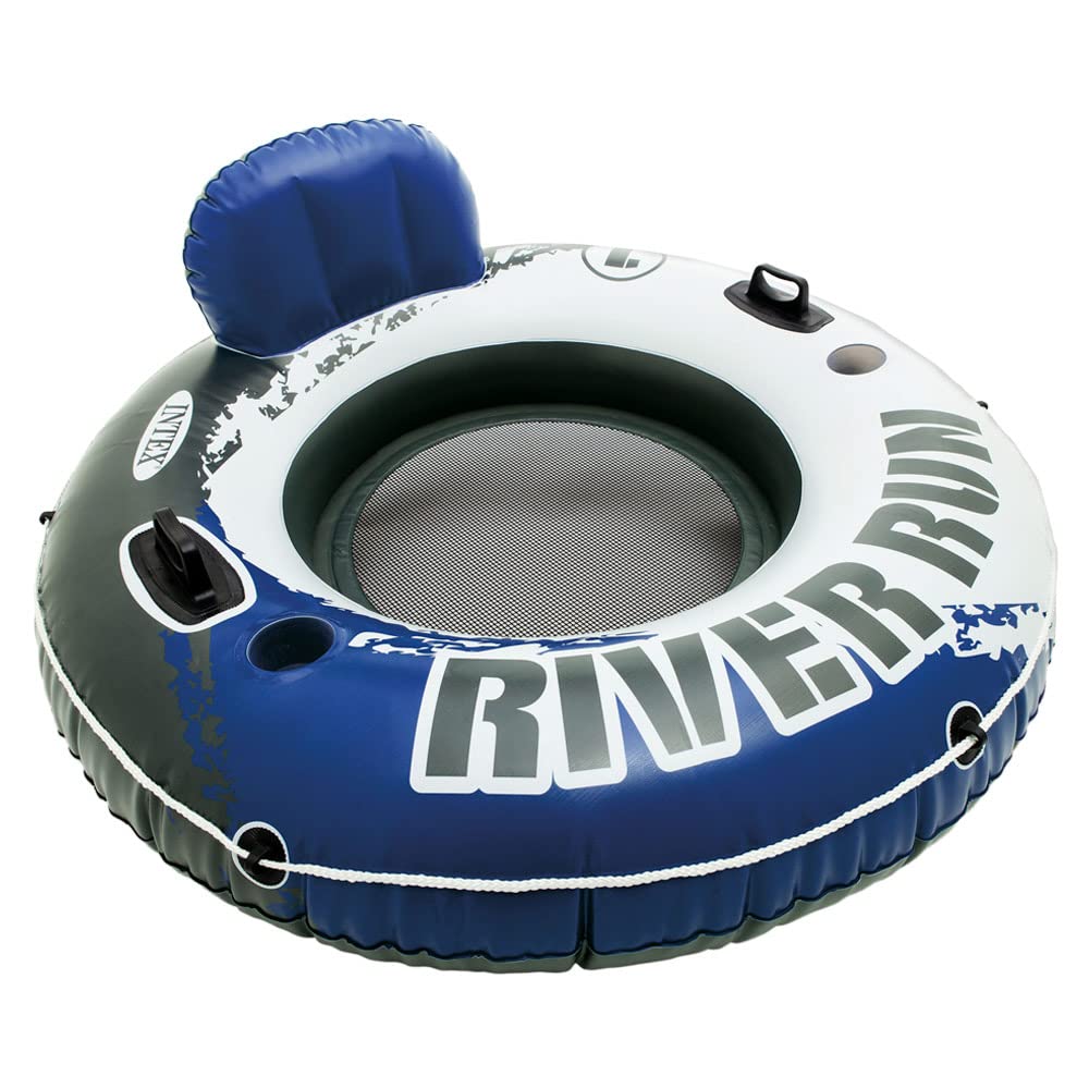 Intex 58825EU - Inflatable Swim Ring River Run, Vinyl, Multicolored, 135 cm