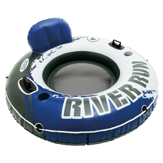 Intex 58825EU - Inflatable Swim Ring River Run, Vinyl, Multicolored, 135 cm