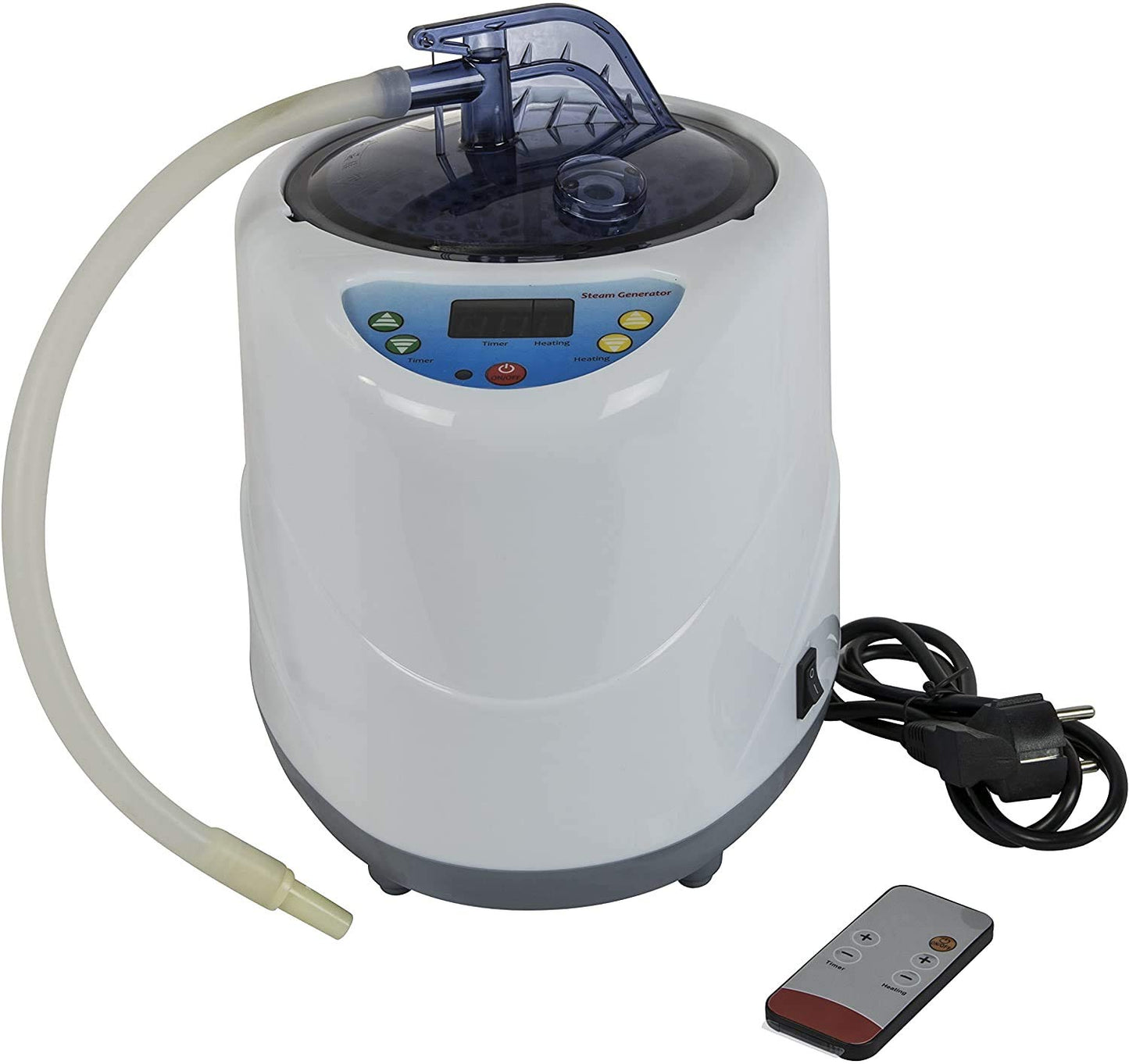 CHI-Enterprise - Steam sauna - lying version | Lie-down sauna with wireless remote control and electronic steam generator, 2 liters | Dimensions: 180x73x50cm | 1000 watts
