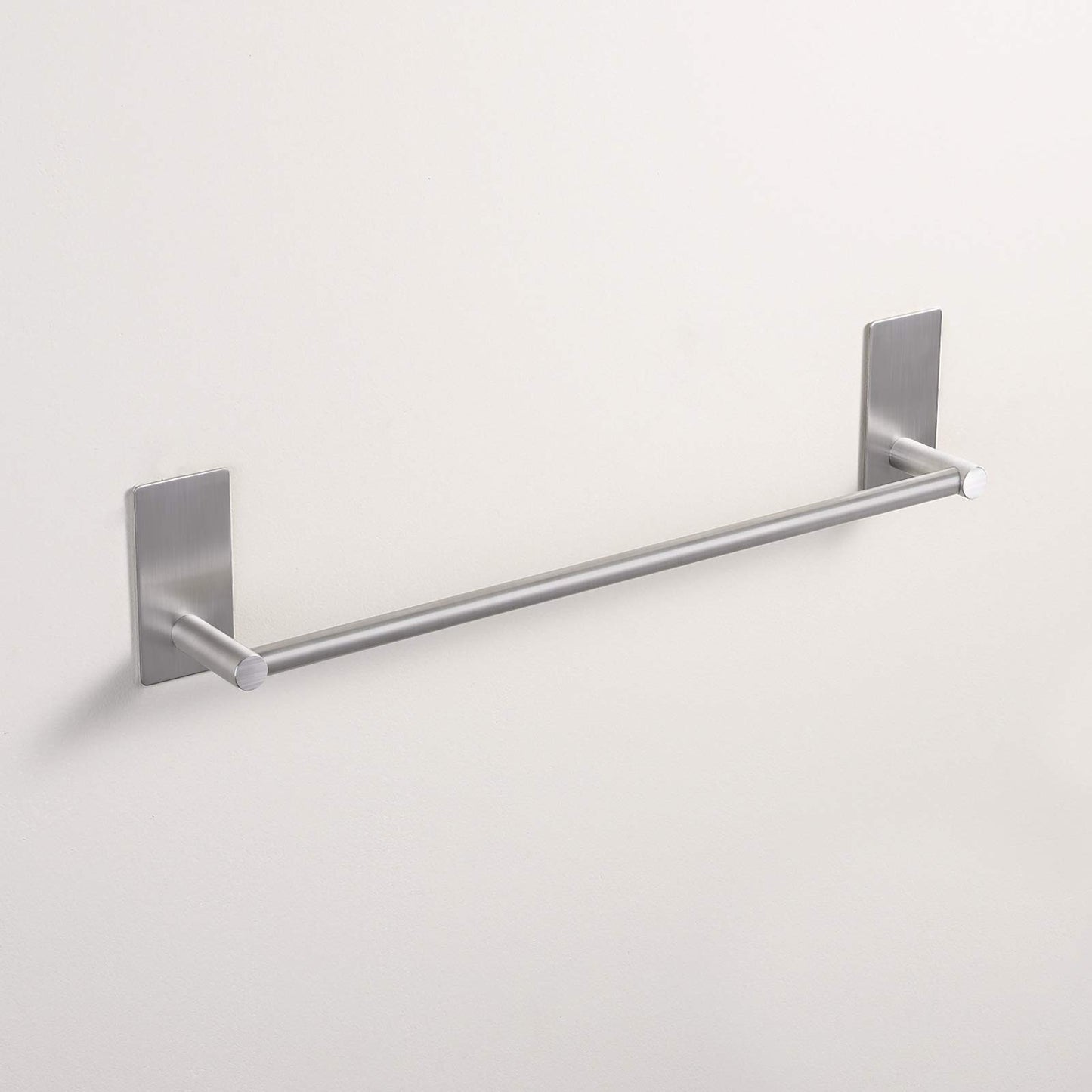 KES towel holder without drilling bathroom towel bar self-adhesive towel rack stainless steel SUS304 bath towel holder stick 40CM pole brushed, A7000S40-2