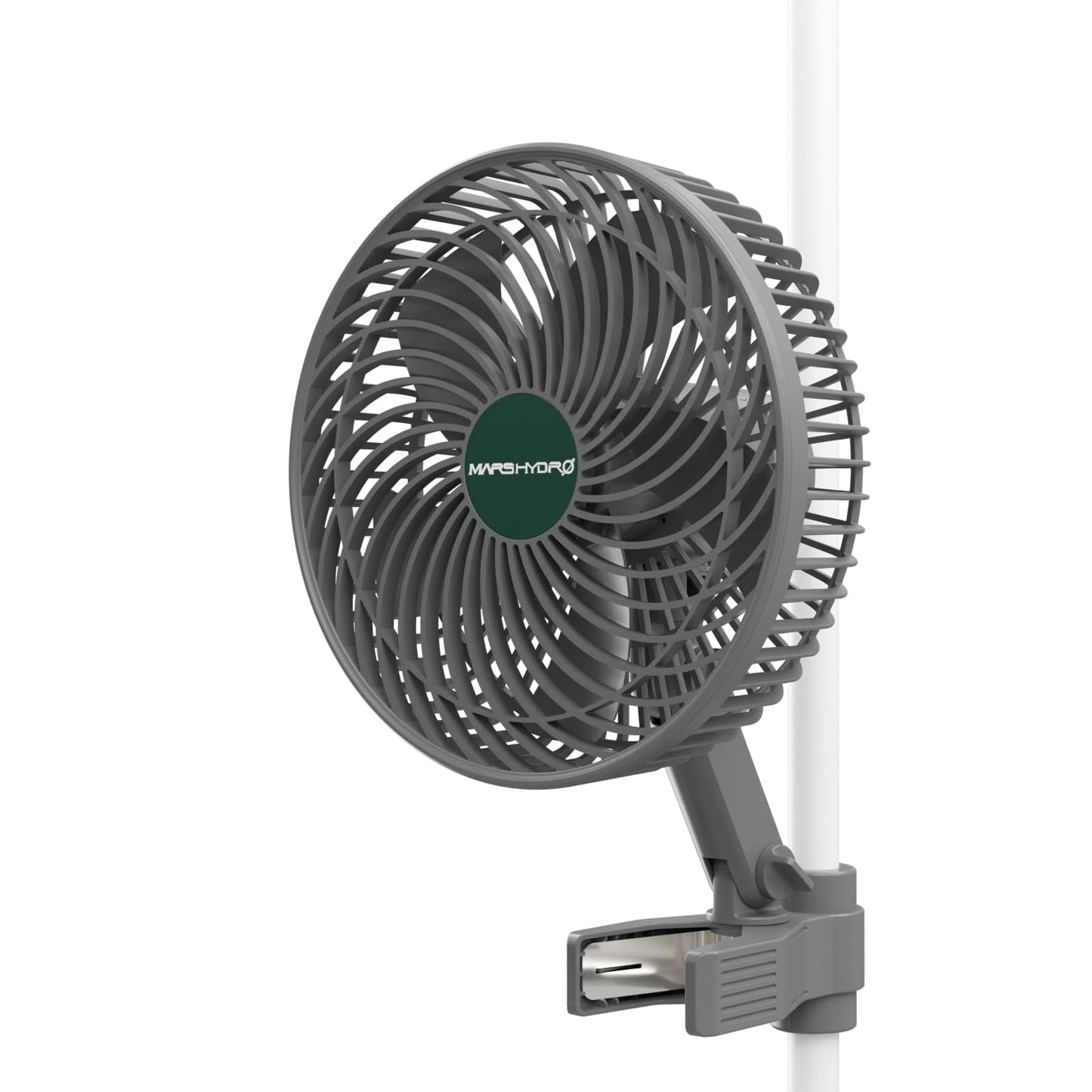 MARS HYDRO Upgrade M6 Clip Fan, oscillating and quiet, perfect for grow tents. 10 speed settings, app/WiFi controlled. Perfect for small spaces.
