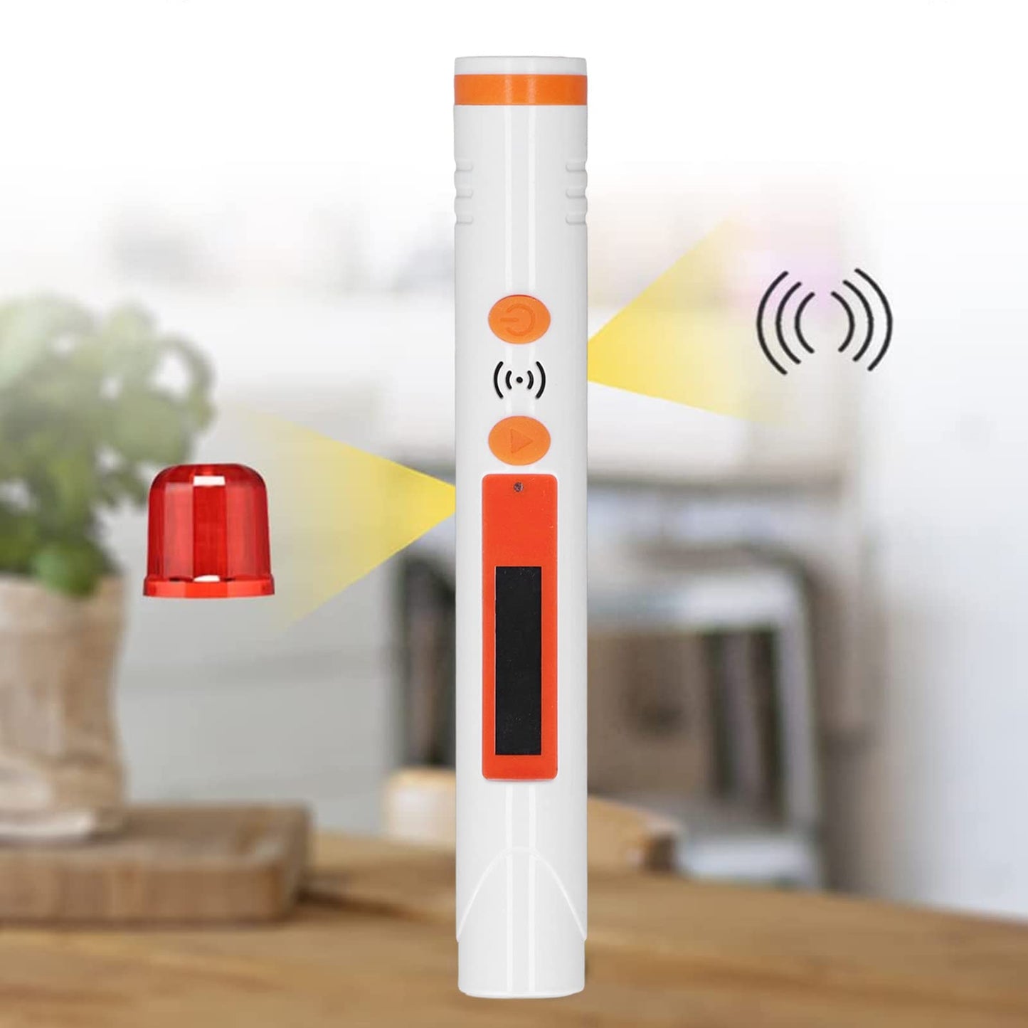Improved Geiger counter personal dosimeter Highly sensitive nuclear radiation detector Portable beta gamma X-ray radiation monitor