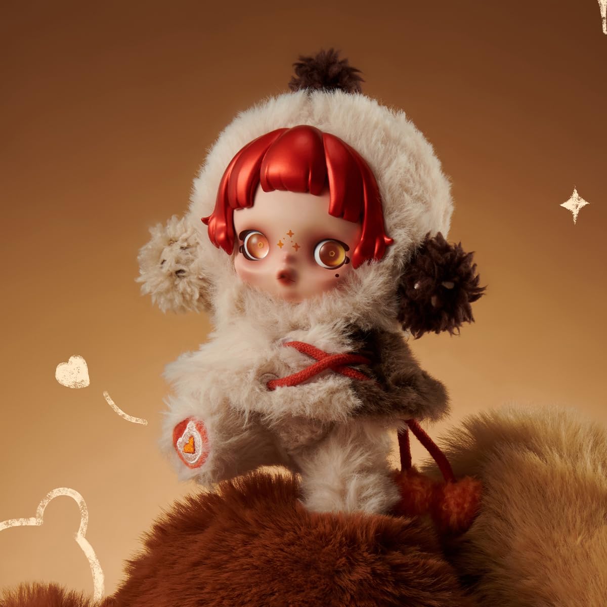 POP MART SKULLPANDA Winter Symphony Series Plush Anime Action Figures Collectible Art Toy Figures Gift 1PC