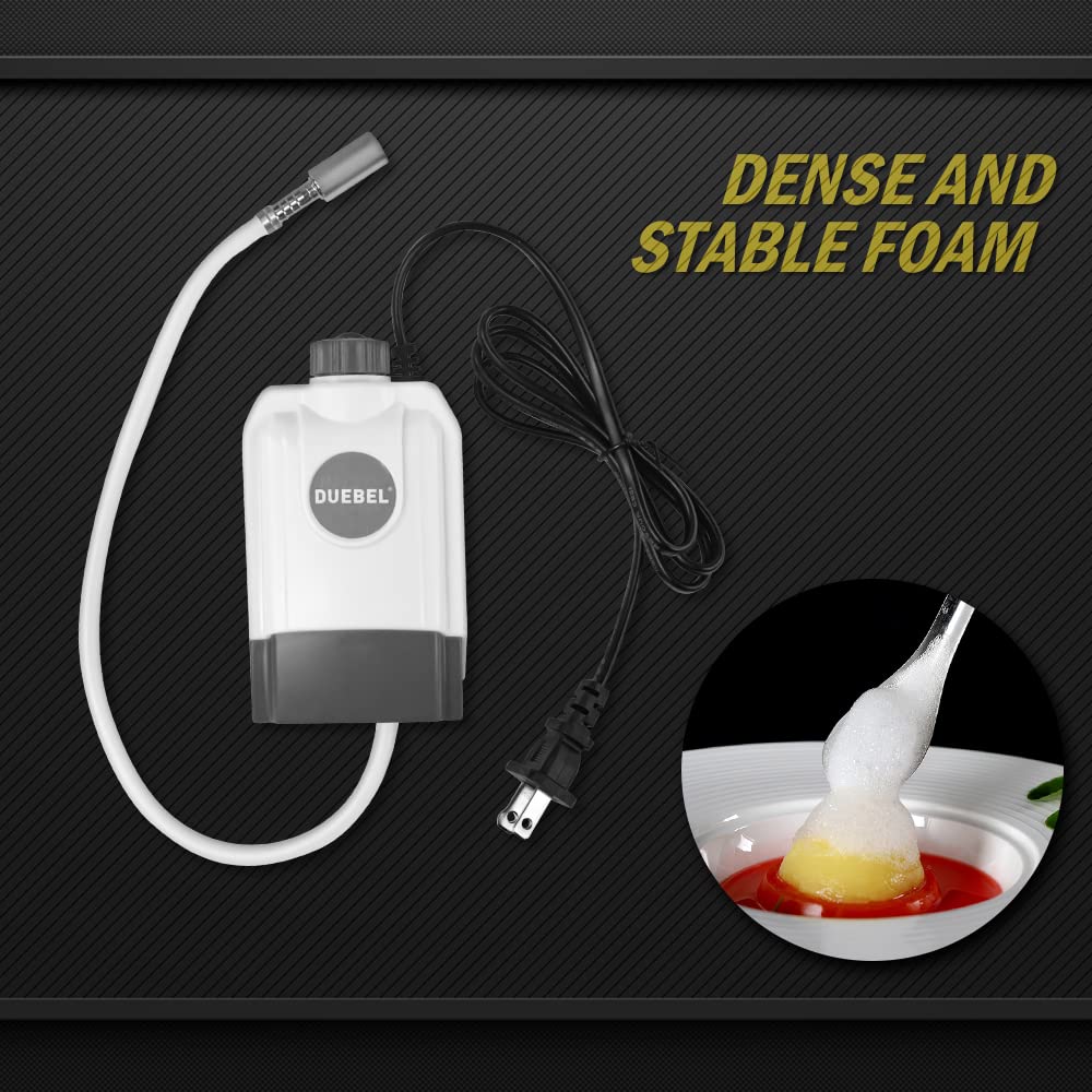 DUEBEL Molecular Gastronomy foam generator, stepless speed control, foam generating set, creative cooking tool.