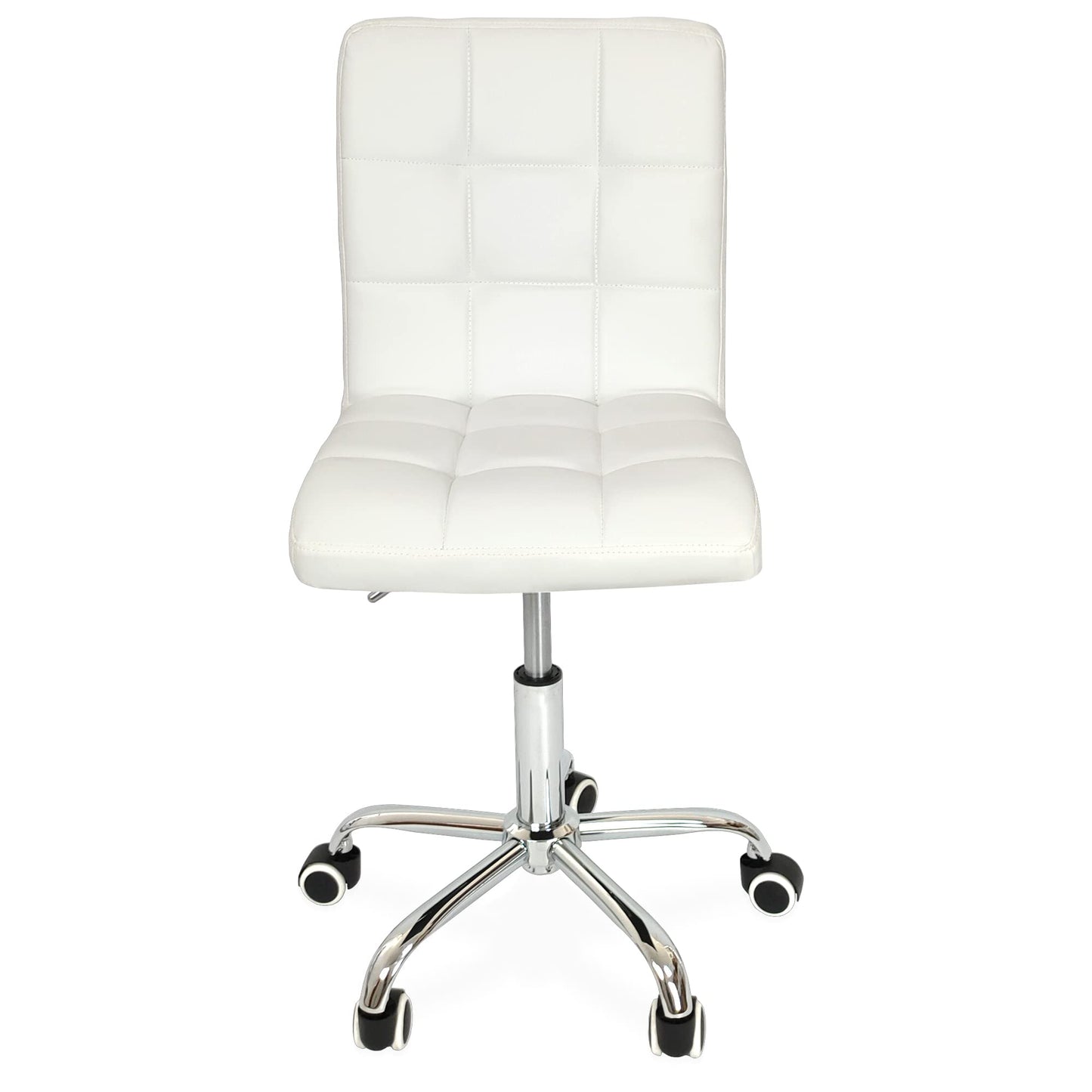 Beltom® Swivel Chair Office Chair Desk Chair Adjustable Height PC Chair Ergonomic - White