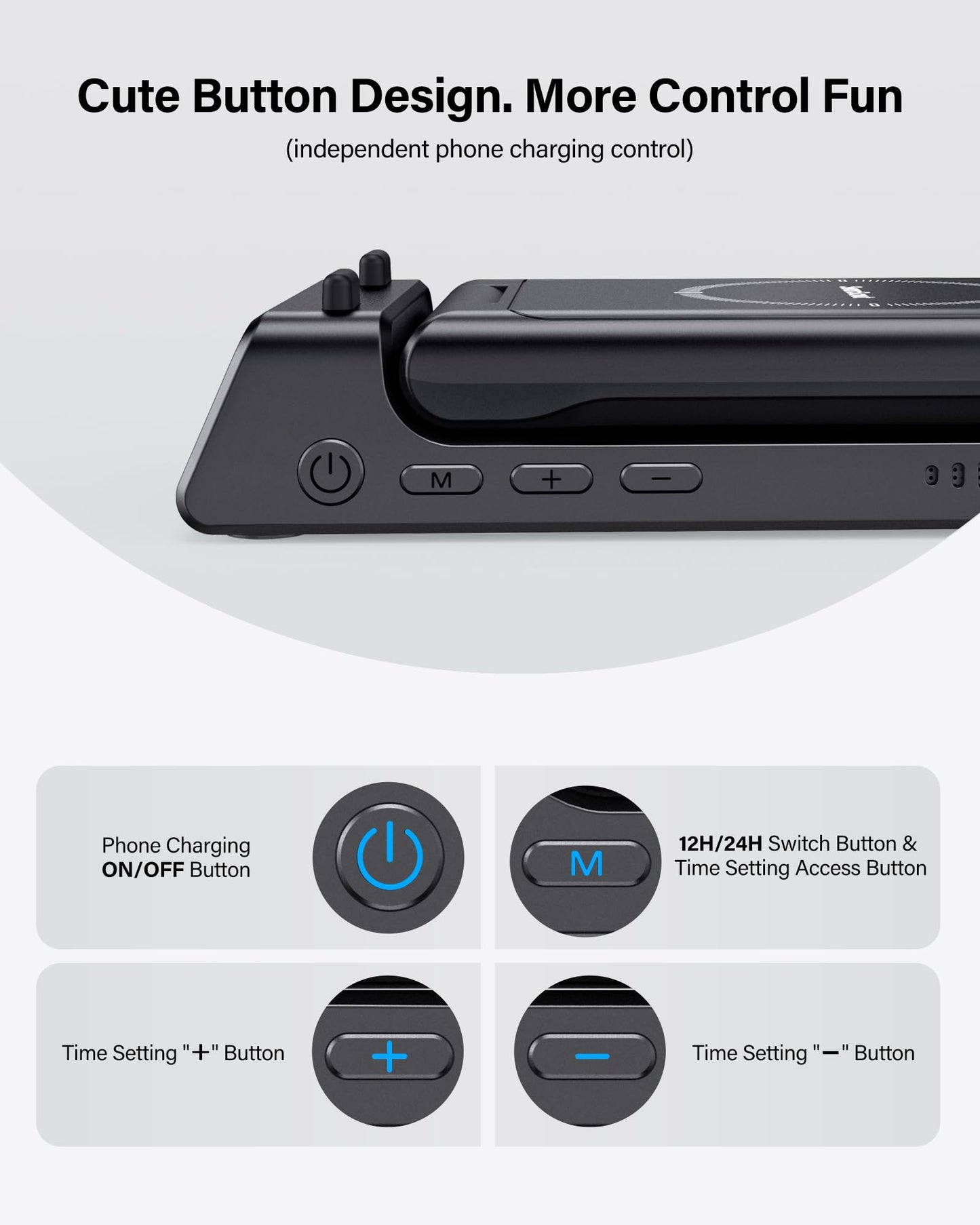 Inductive charging station for Samsung S25/Watch 8/8 Classic, SwanScout 703S, 3 in 1 Wireless Charger for Samsung S25 Ultra/S25+/S24/Fold 7, charger for Galaxy Watch Ultra 2025/7/6/5 & Buds (No Adapter)