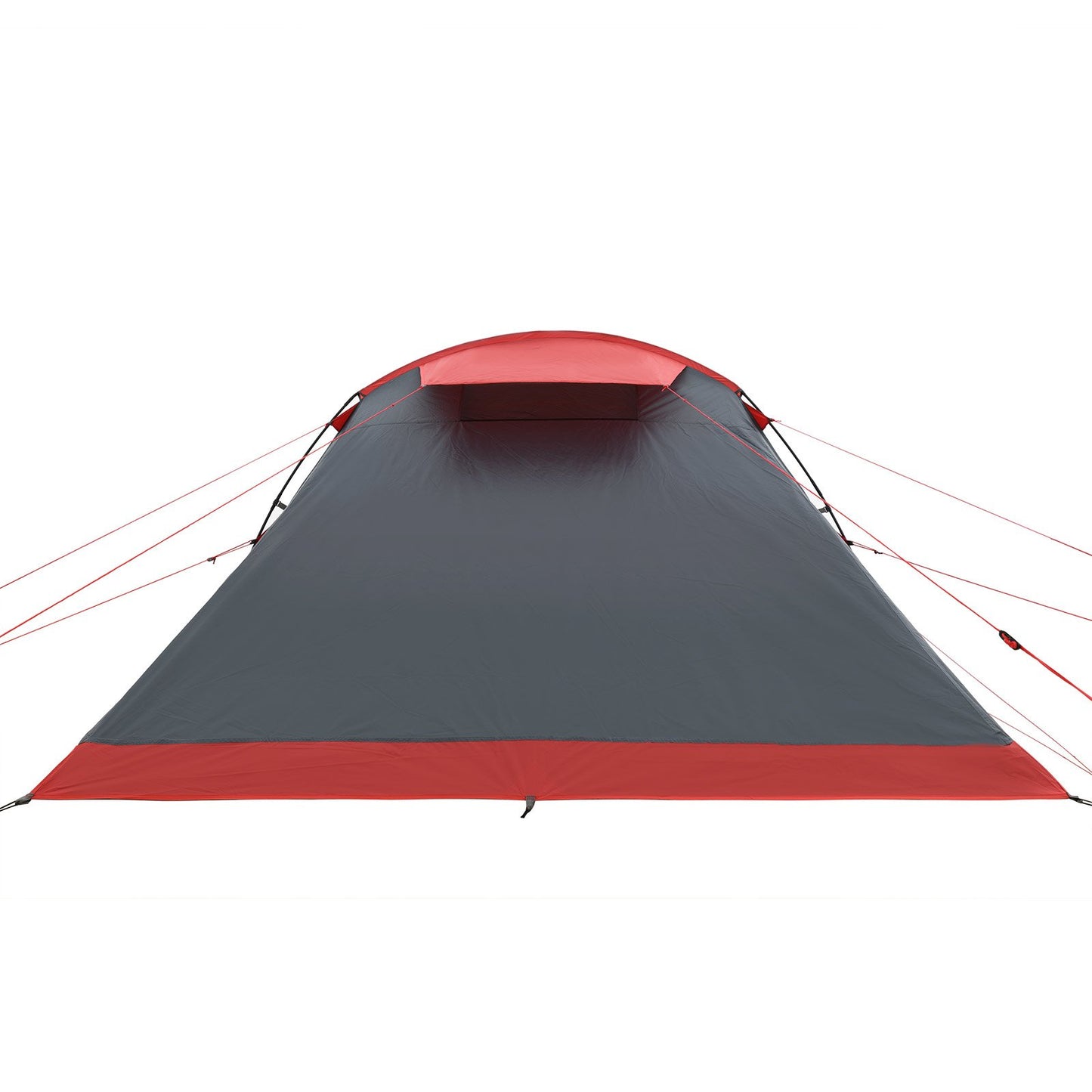 Justcamp Lake 6 Camping Tent, family tent for 6 people, 2 sleeping cabins, tunnel tent with standing height, large, stable, waterproof for festivals, XXL dome tent, portable with carrying bag, tent for families.