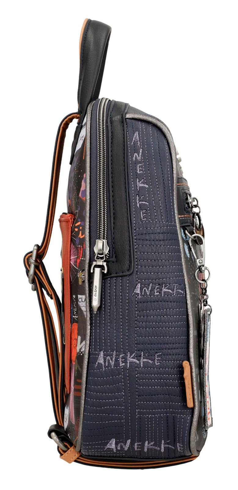 Anekke Contemporary Women's Hiking Backpack, 25 x 29 x 9 cm, Colorful, Modern Japanese Design