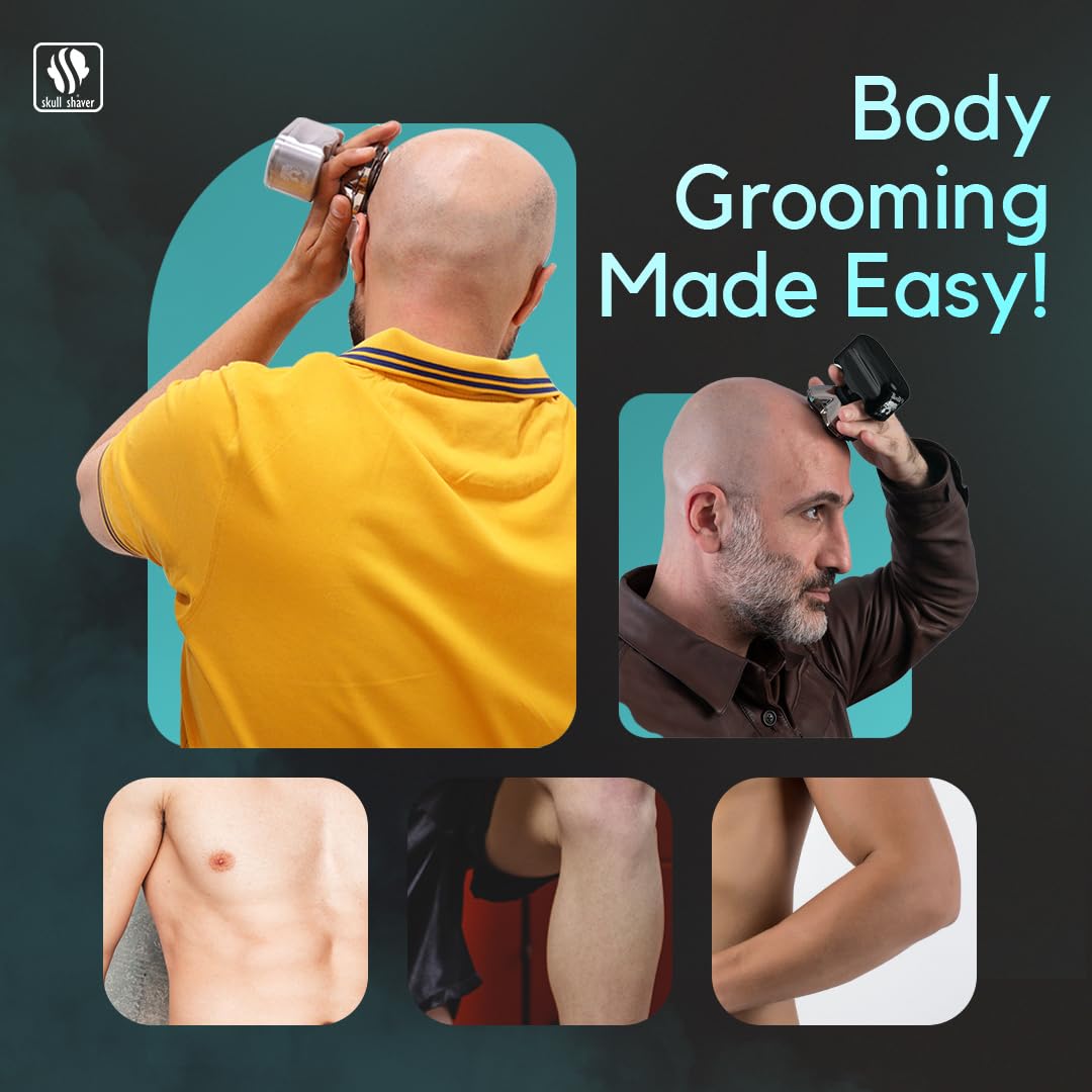 Pitbull Platinum PRO + CR3 - best gift for your man, electric razor for men with an extra CR3 blade.