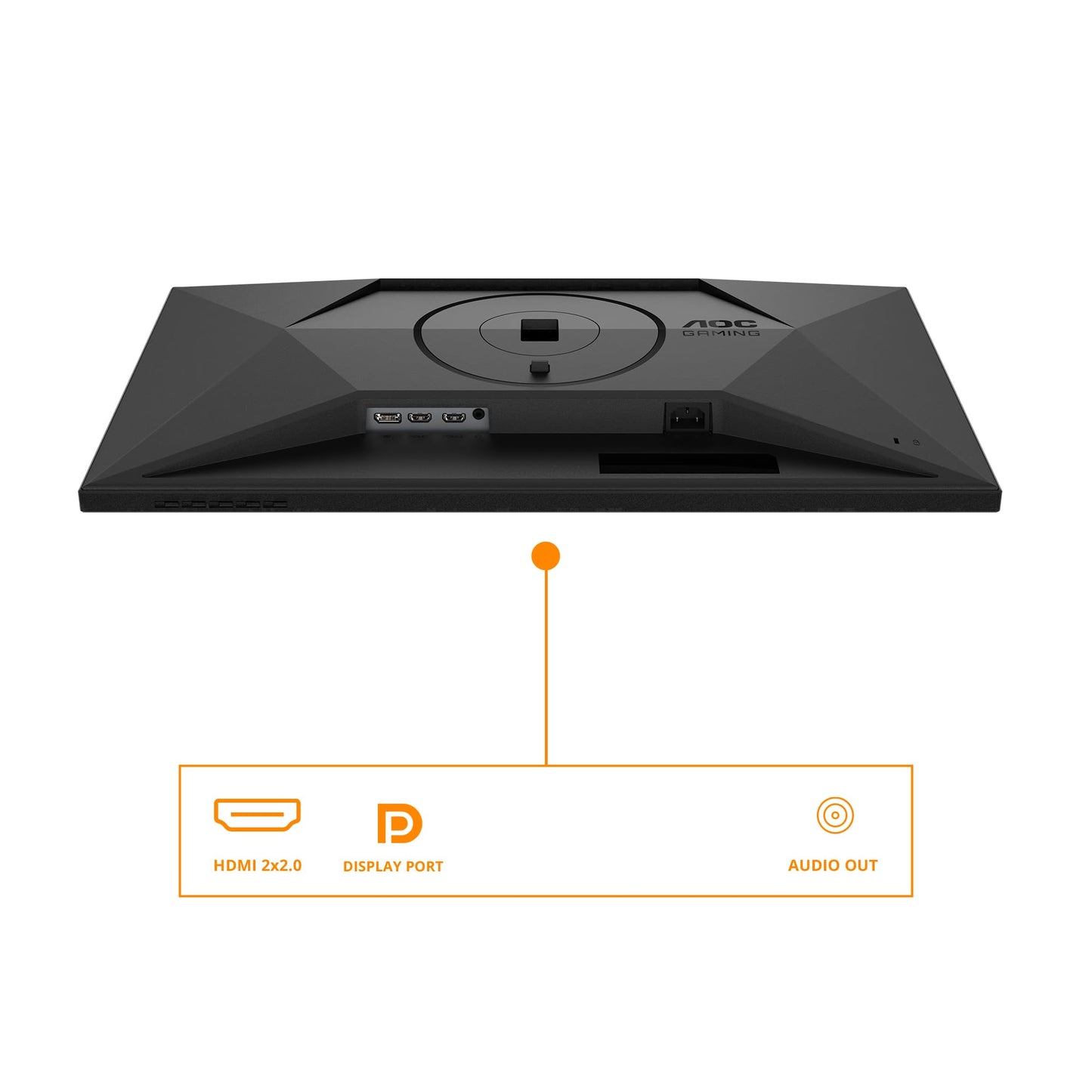 AOC Q27G4XND 27-inch WQHD monitor with 180Hz, fast VA panel, 1ms GtG, Adaptive Sync, HDR10, FreeSync Premium, height adjustment, (2560 x 1440 HDMI 2 x 2.0 DP) Black/Grey