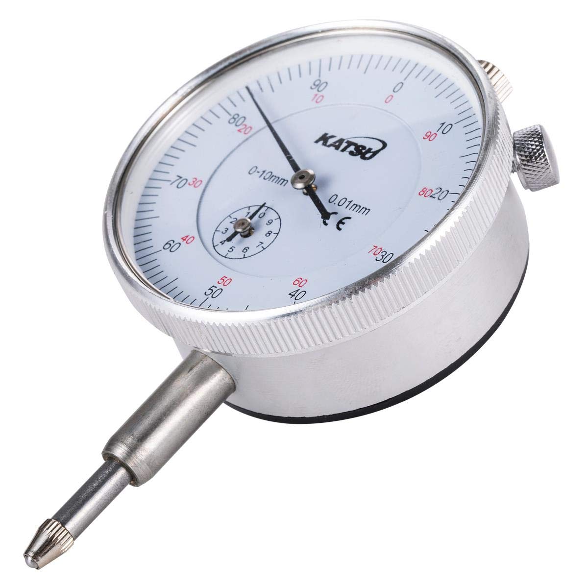 KATSU Tools Dial Indicator DTI 0-10mm with Magnetic Base 40111963