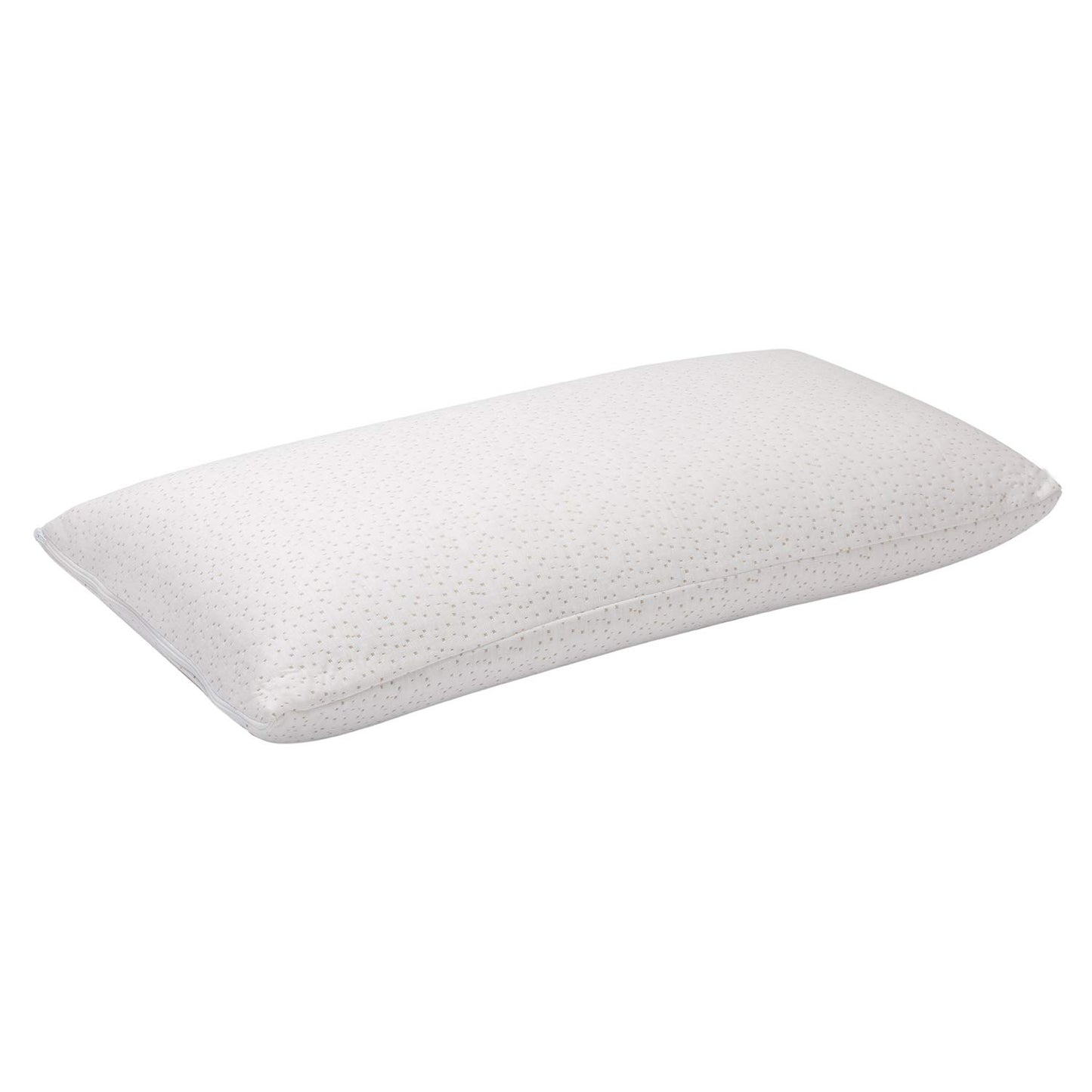 Pikolin Home - Viscoelastic pillow with bamboo fibers, double cover, medium firmness, 35 x 70 cm, height 14 cm