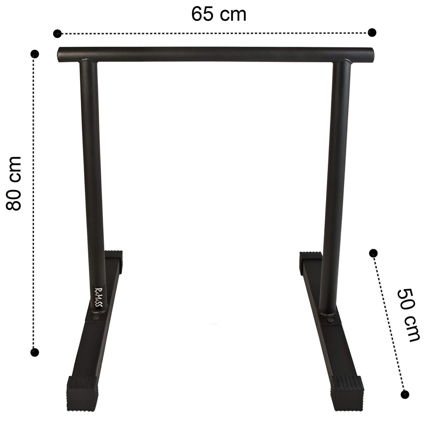 RAMASS Fitness Parallettes, Dip Bars, Gymnastics, Calisthenics, Bodyweight for Women and Men