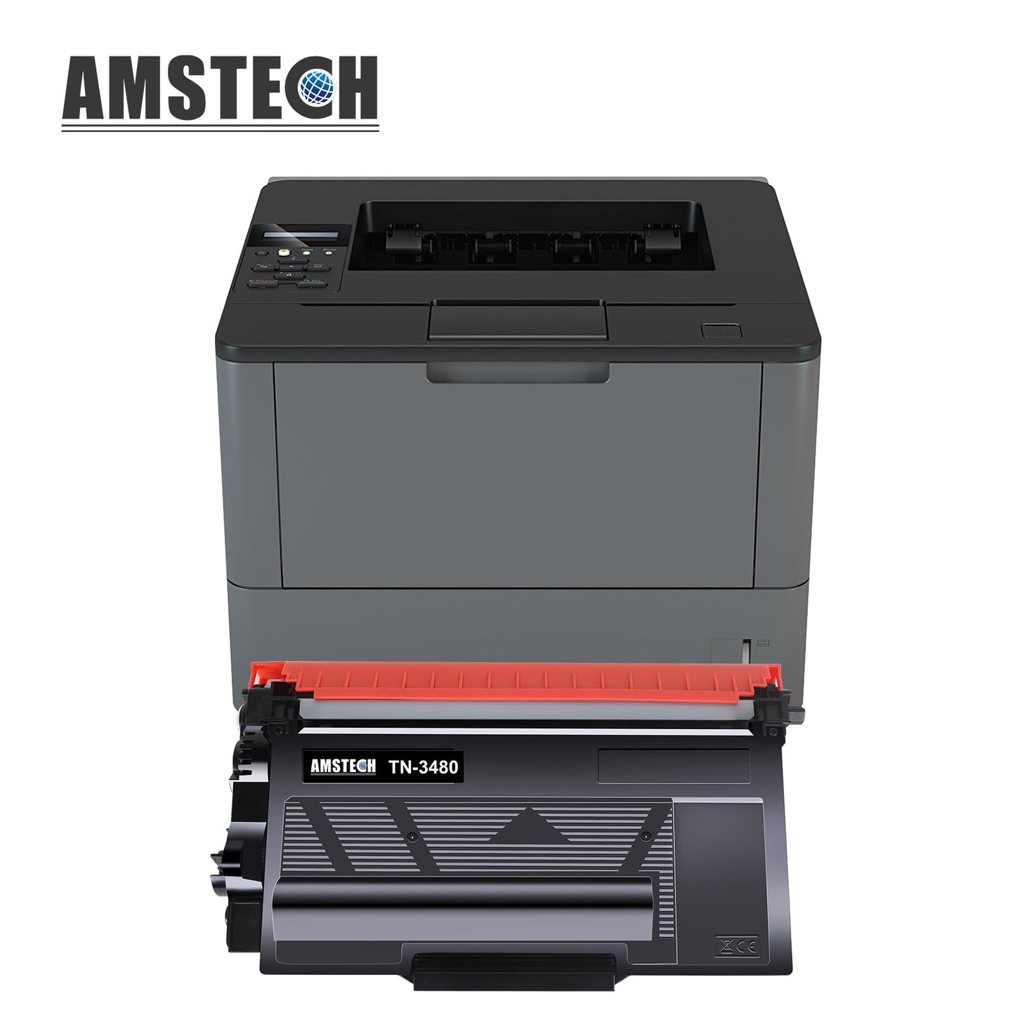 TN3480 HL-L5100DN compatible toner for Brother TN-3480 TN 3480 HL-L5100DN MFC-L5750DW Toner MFC-L5700DN HL-L5200DW DCP-L5500DN HL-L6400DW HL-L5000D HL L5100DN TN-3430 TN3430 Black, 2-Pack.