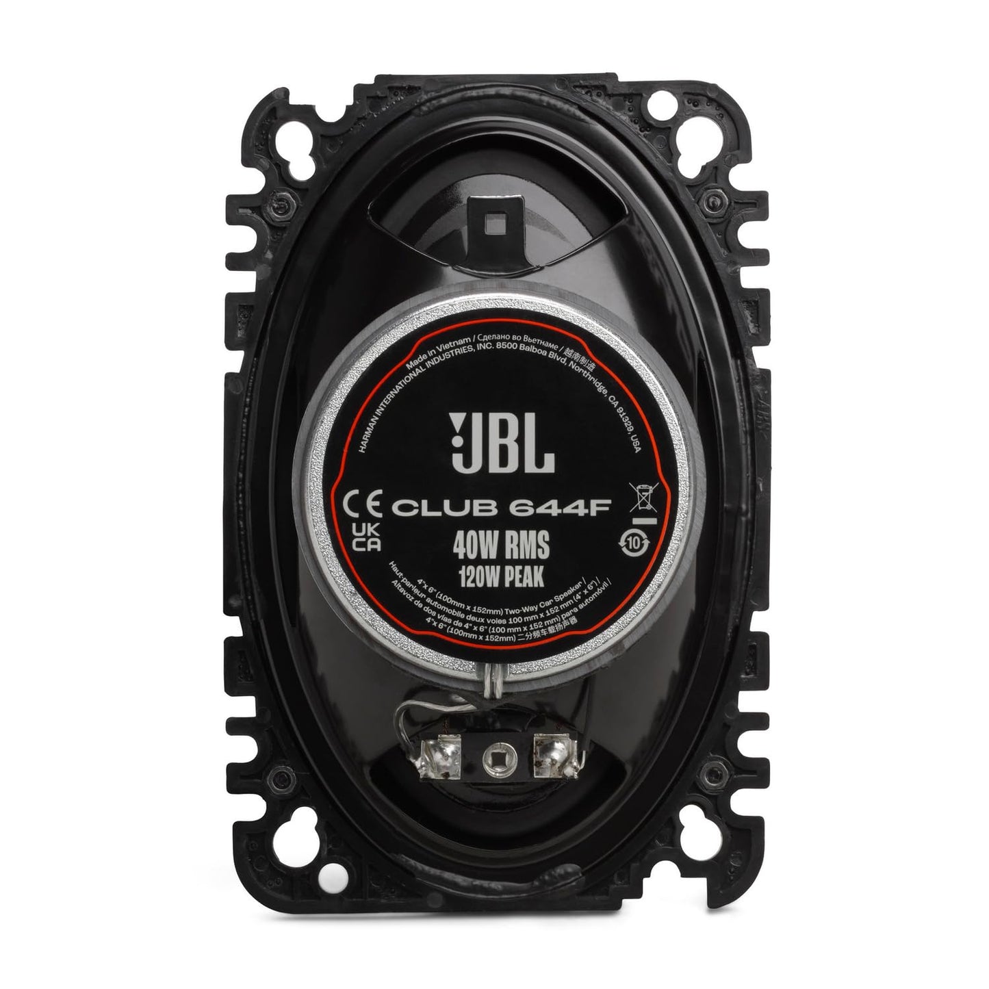 JBL Club Gen3 644F 4x6'' (10x15cm) Speaker Set Coaxial, Black