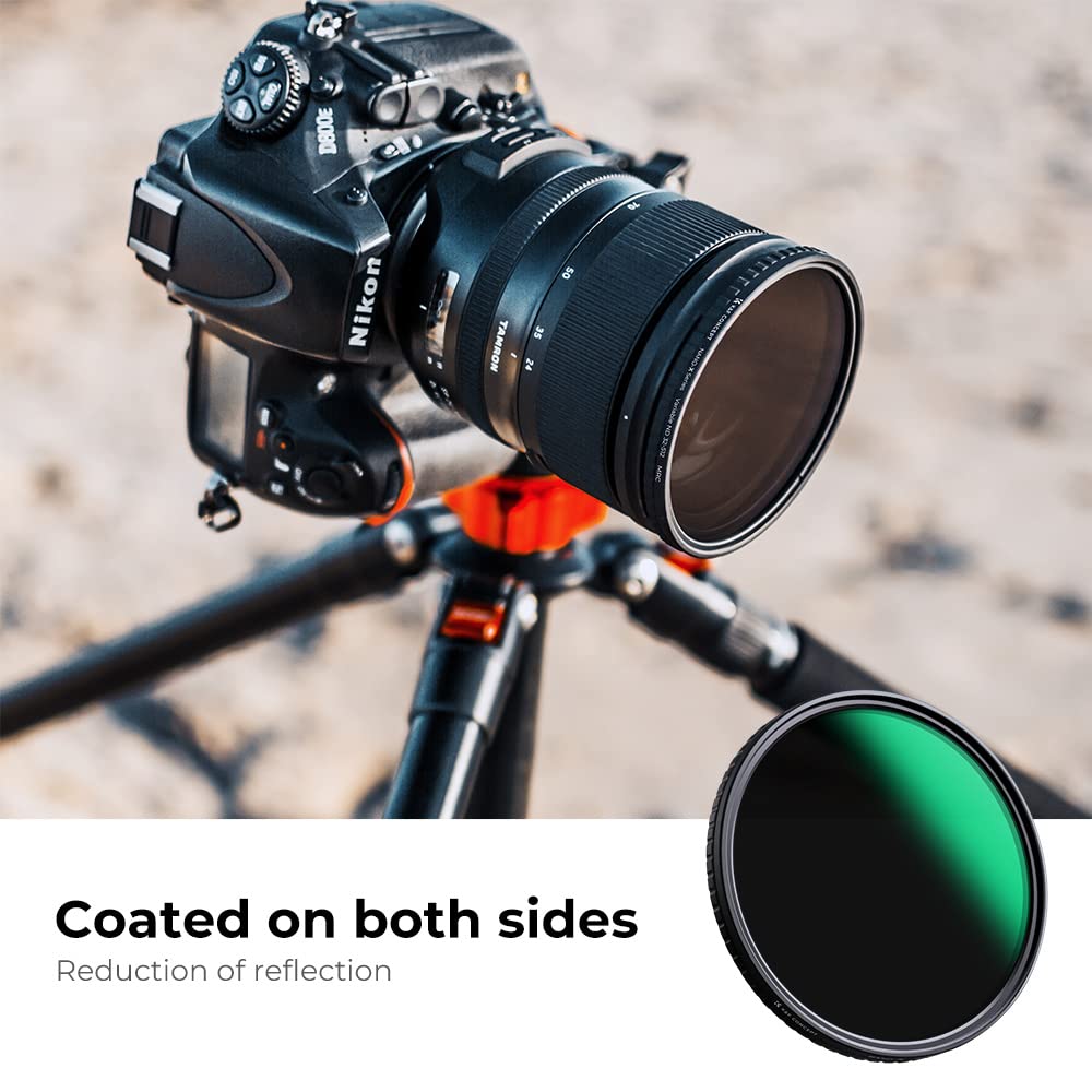 K&F CONCEPT Nano-X Variable Gray Filter 67MM Variable ND Filter ND32-512 (5-9 f-stop)