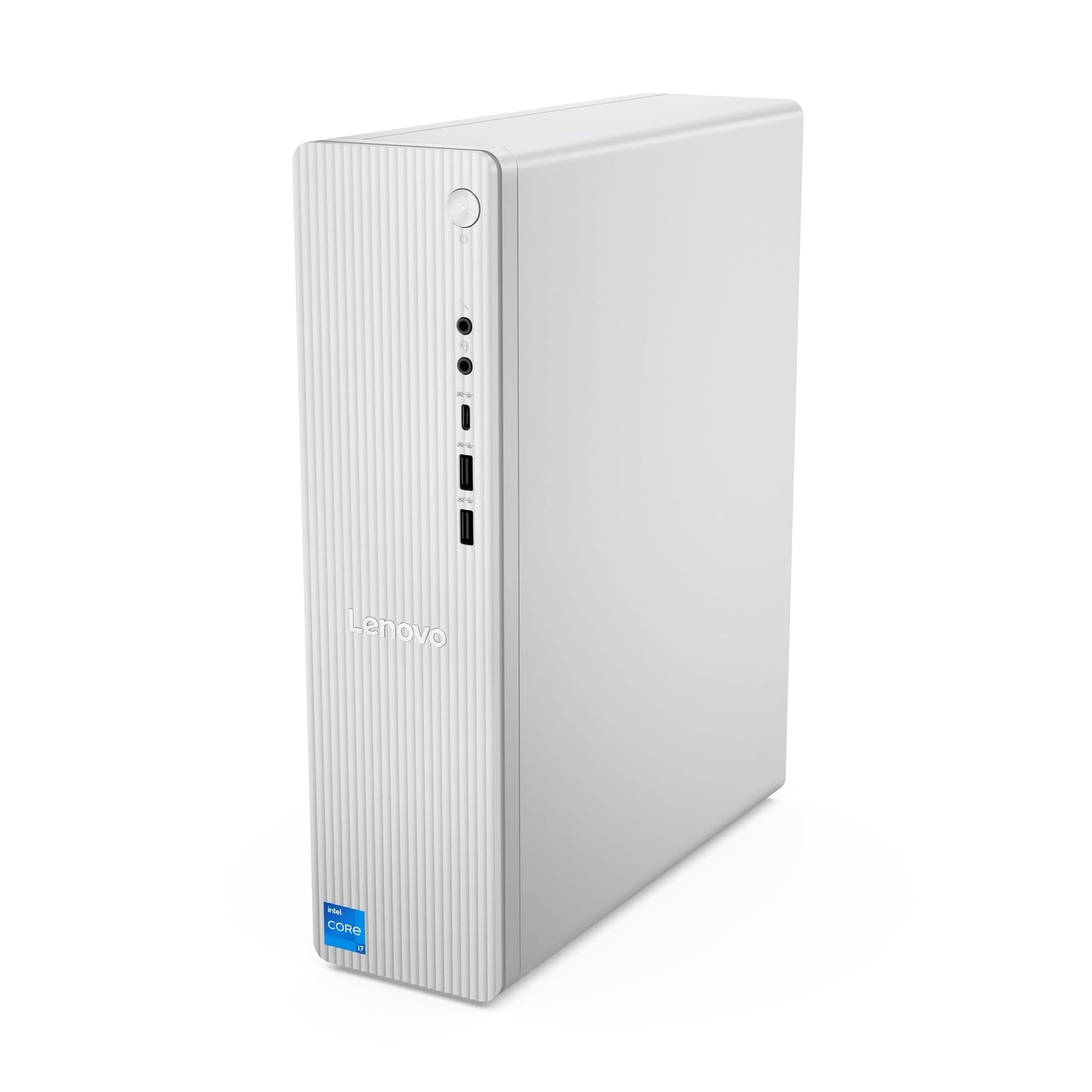 Lenovo IdeaCentre Tower Desktop PC 8L | Intel Core i3-14100 | 8GB RAM | 512GB SSD | Intel Graphics | Windows 11 Home | grey | QWERTZ | 3 months Premium Care