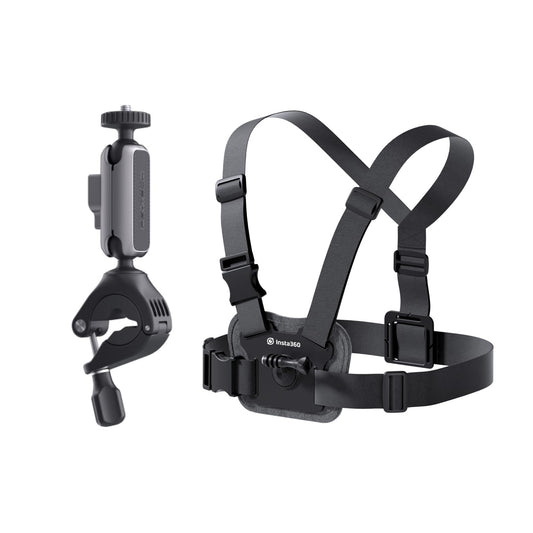 Insta360 Bike Bundle for X3/One RS Action Camera with 360-degree view.