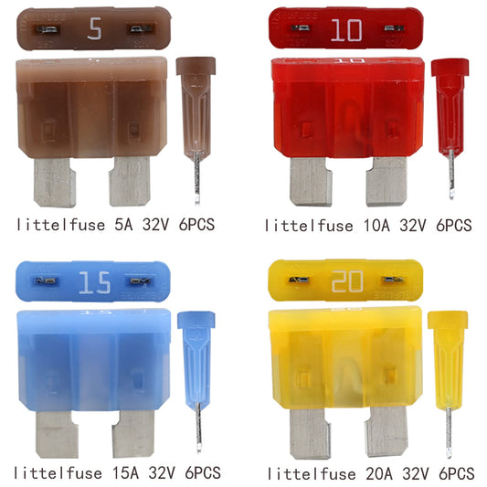 Automotive fuse holder blade fuse, ENDARK automotive fuse box, 12-way fuse holder with LED display negative bus for car, boat, van, SUV, truck.