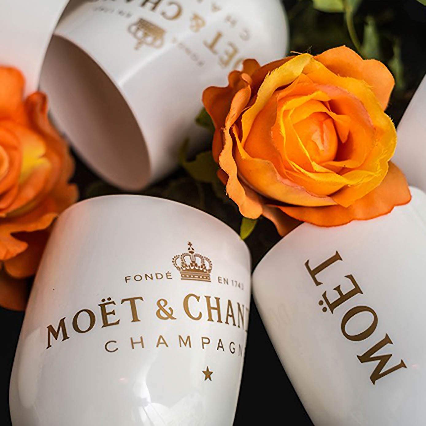 Moët & Chandon Ice Imperial Champagne Glass - Plastic (White, 6)