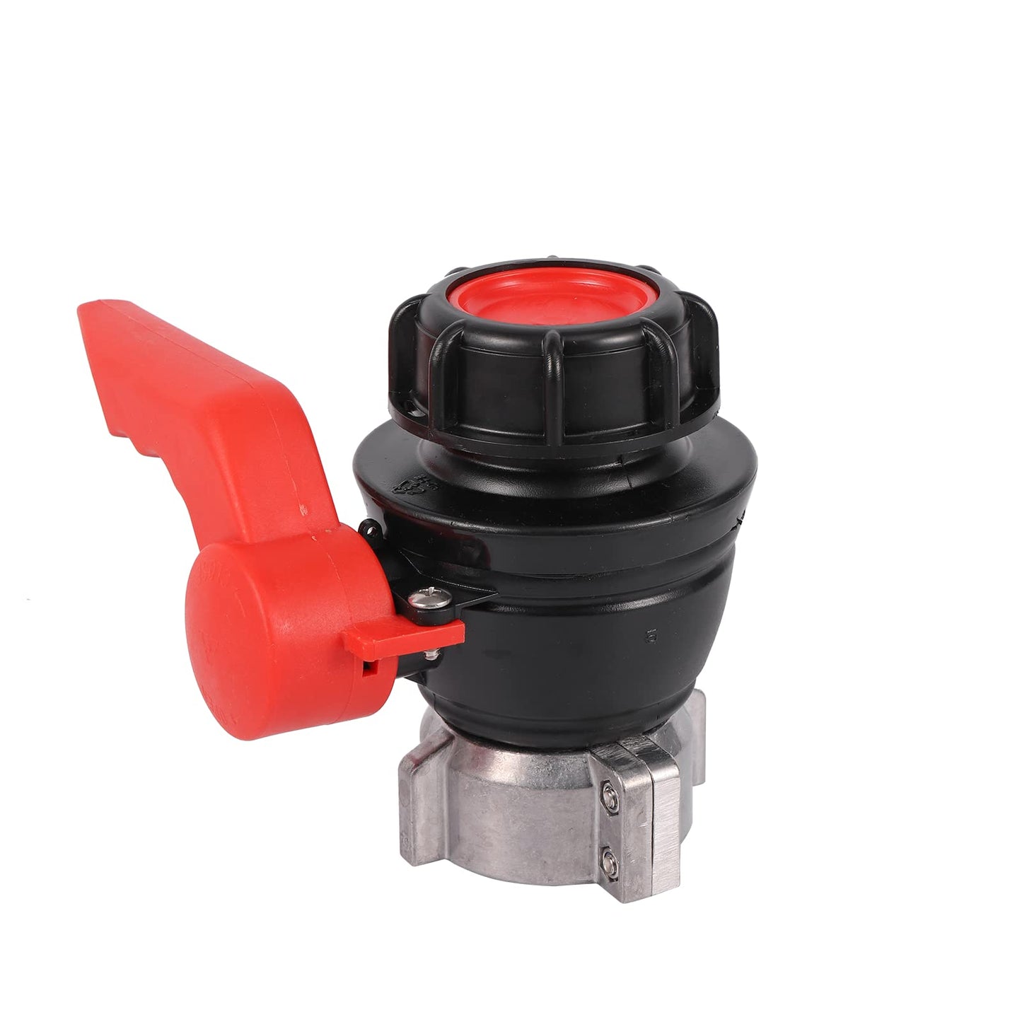 FOGWOWO IBC Adapter Ball Valve 60mm to 62mm IBC Tank Accessory Replacement Ball Valve Shut-off Valve for Rainwater Tank, Container, Rain Barrel