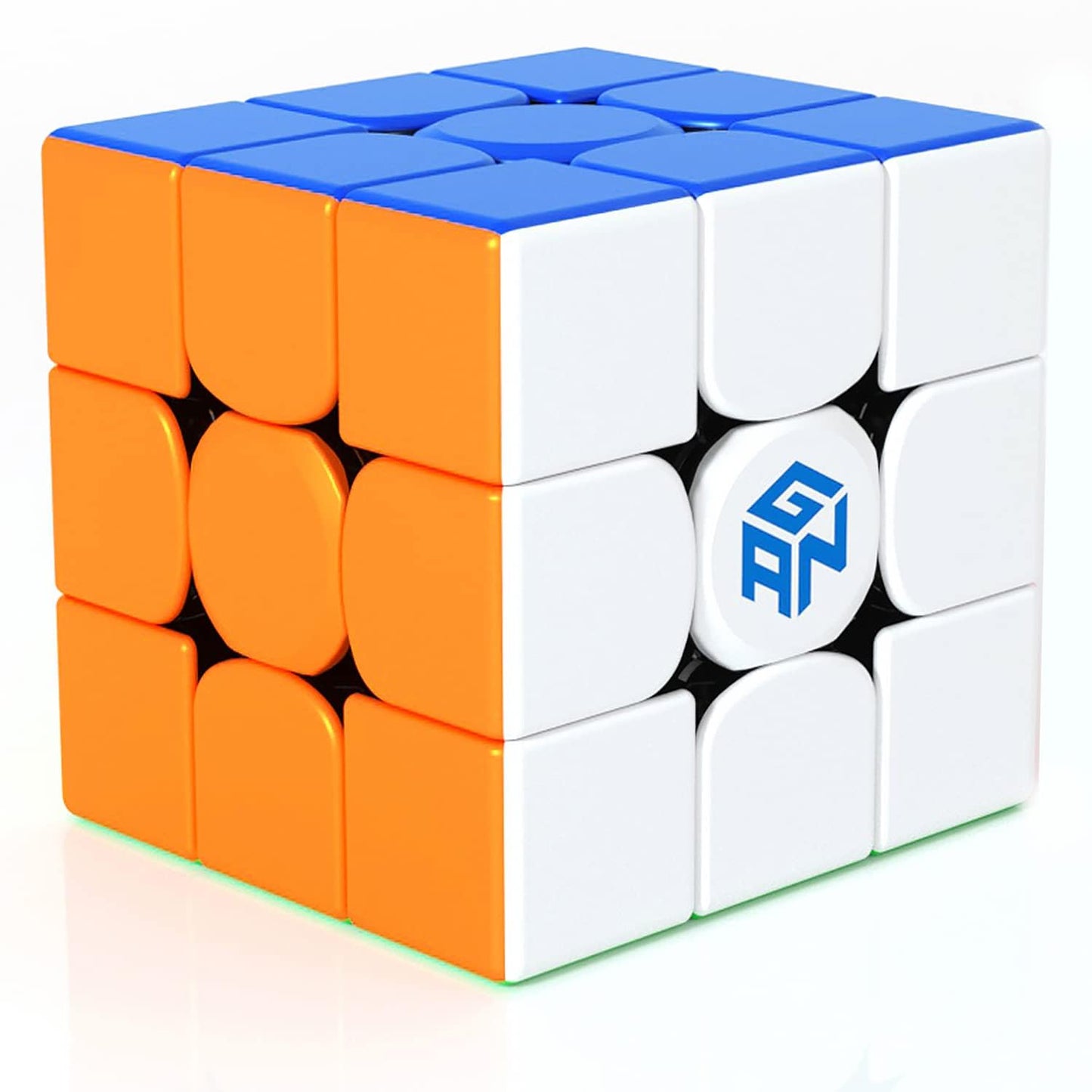 GAN 356RS Classic 3x3 Speed Cube, original with IPG & GES+, stickerless Magic Cube, GAN Cube classic products - ideal puzzle game for adults and children.